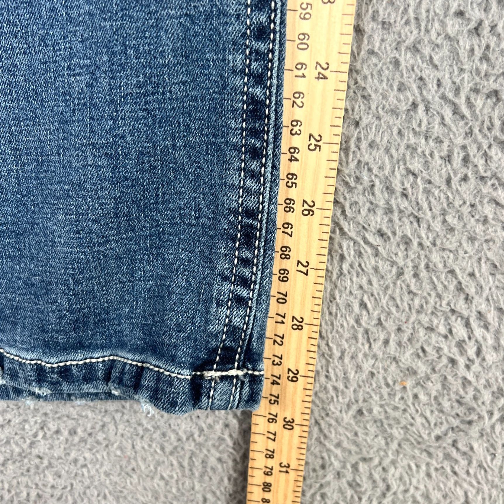 Vintage VINTAGE TK AXEL Mens Jeans 40x30 Slim Bootcut Stretch Denim Medium Wash Blue Mens Size US 40 / EU 56 - 4 Thumbnail