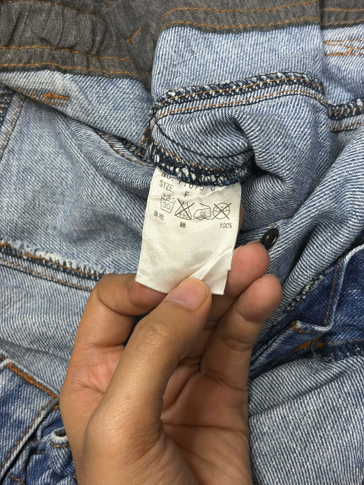 Affliction Vintage Japanese Algonquins Punk Distressed Jeans Size 26" / US 2 / IT 38 - 5 Thumbnail