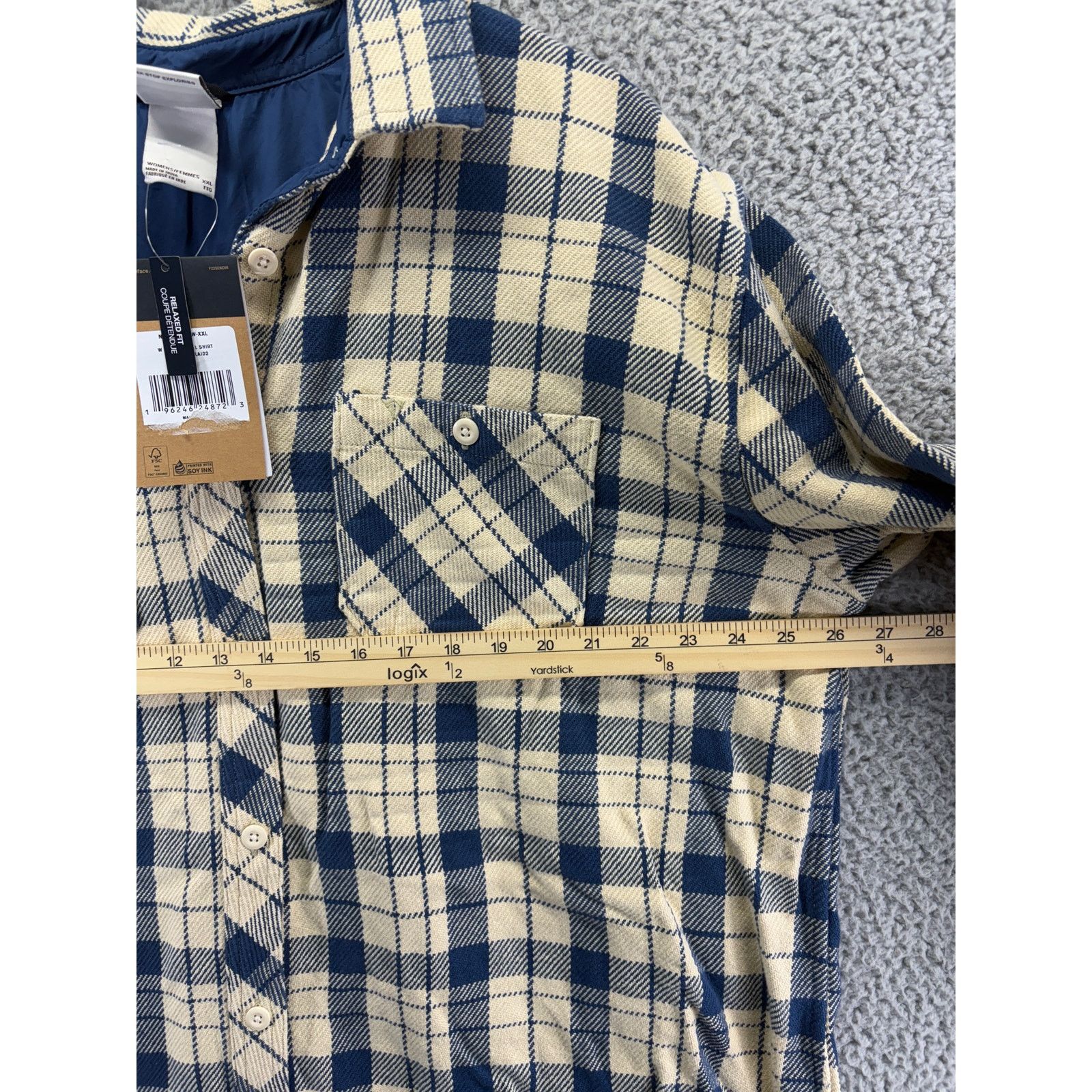 The North Face North Face Valley Twill Fleece Shirt Jacket Womens XXL 2XL Size XXL / US 16-18 / IT 52-54 - 4 Thumbnail