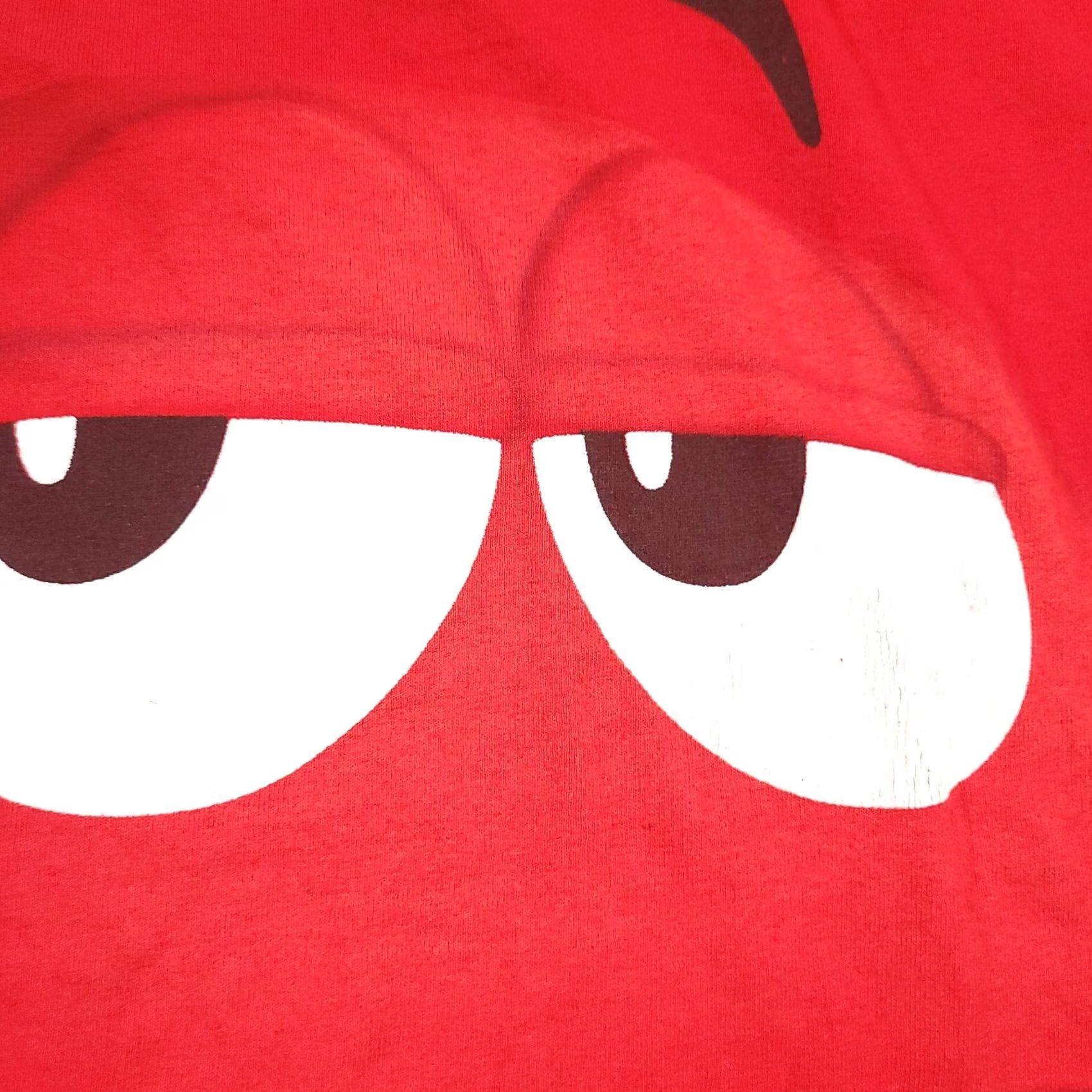 CHOCOOLATE VINTAGE M & M Shirt Mens L Red Logo Official Cool Cartoon TV M&M's Chocolate Candy Graphic Print Long Sleeve Crew Neck Size US L / EU 52-54 / 3 - 5 Thumbnail