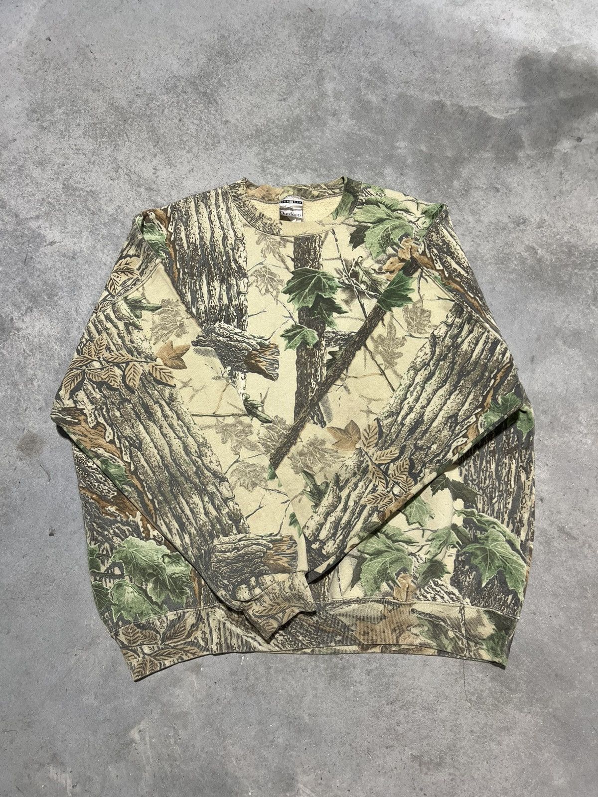 Jerzees × Realtree × Vintage Vintage 90s Jerzees RealTree Camo Sweatshirt Size US XXL / EU 58 / 5 - 3 Thumbnail