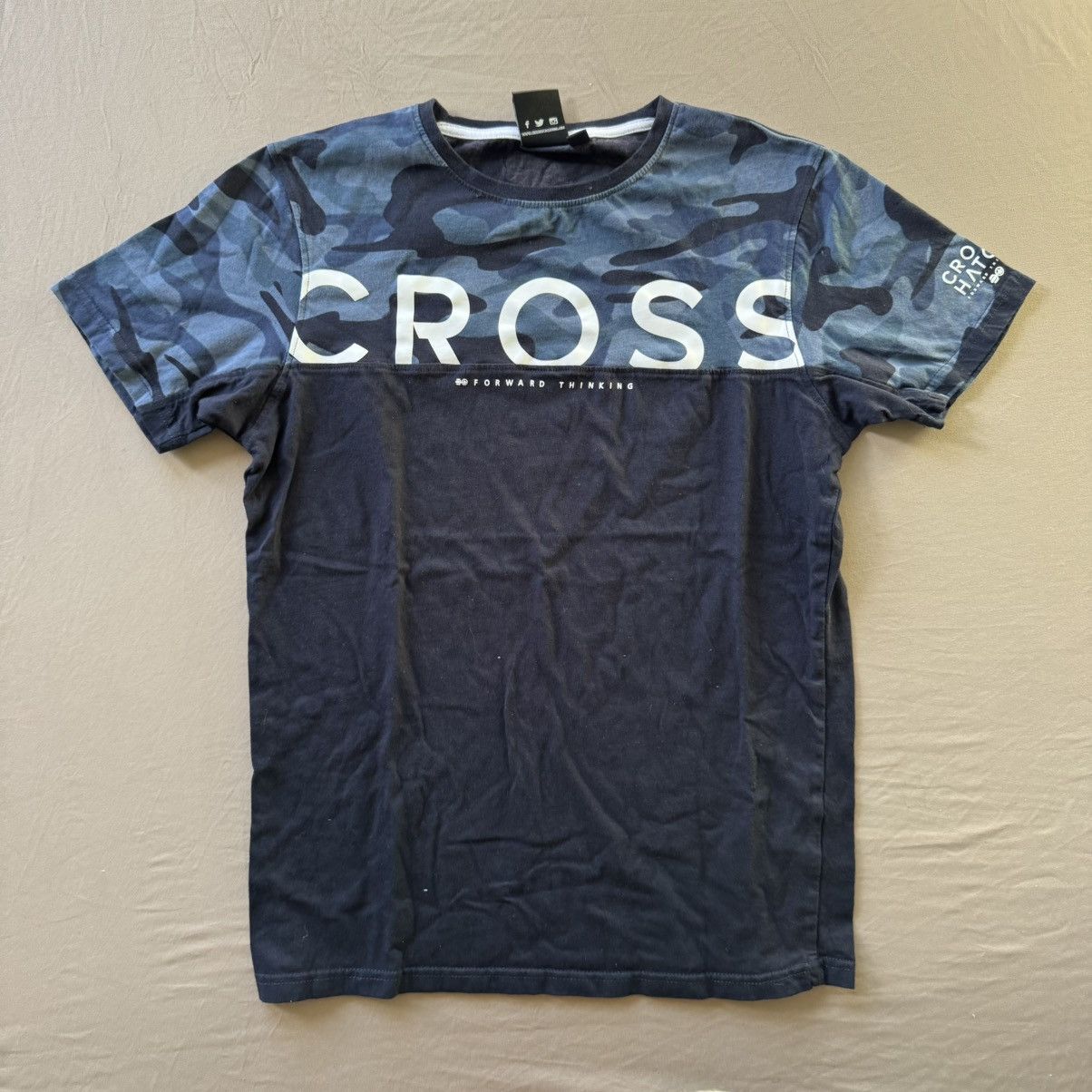 Other Cross Hatch Camo Graphic Tee Size US S / EU 44-46 / 1 - 1 Thumbnail