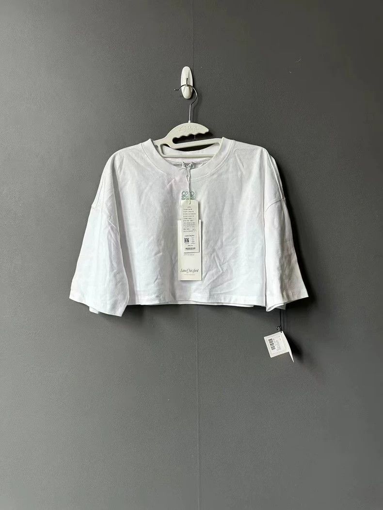 Loewe LOEWE Embroidered short sleeves Size S / US 4 / IT 40 - 1 Thumbnail