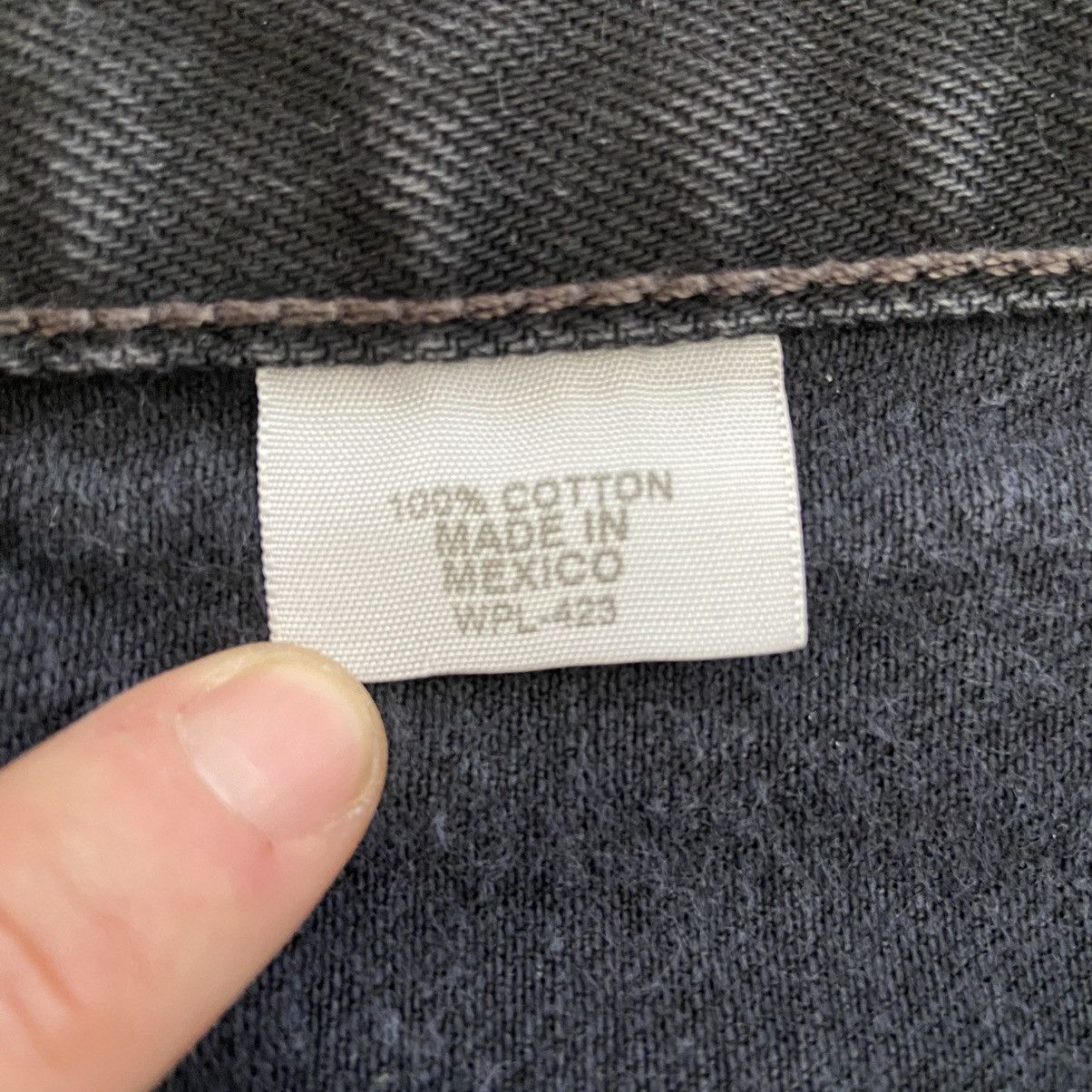 Levi's Levi’s Men’s 501 Button Fly Black Jeans Size 34x30 Size US 34 / EU 50 - 8 Thumbnail