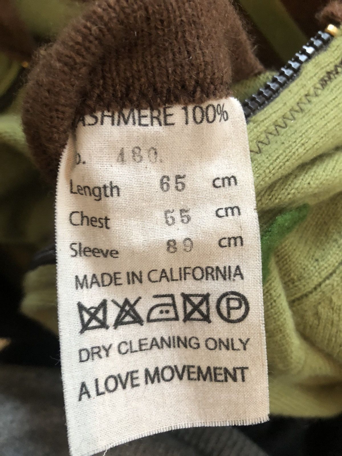 Vintage A love movement cachemire Size US S / EU 44-46 / 1 - 6 Thumbnail