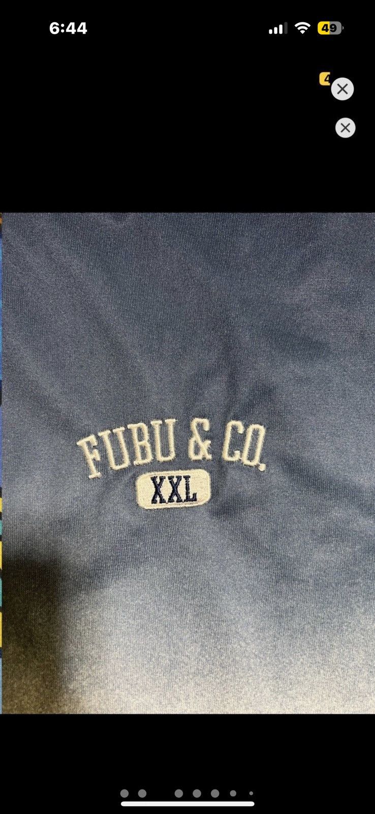 Fubu ***FINAL DROP***RARE 00s FUBU GRADIENT SHORT SLEEVE SHIRT L Size US L / EU 52-54 / 3 - 3 Thumbnail
