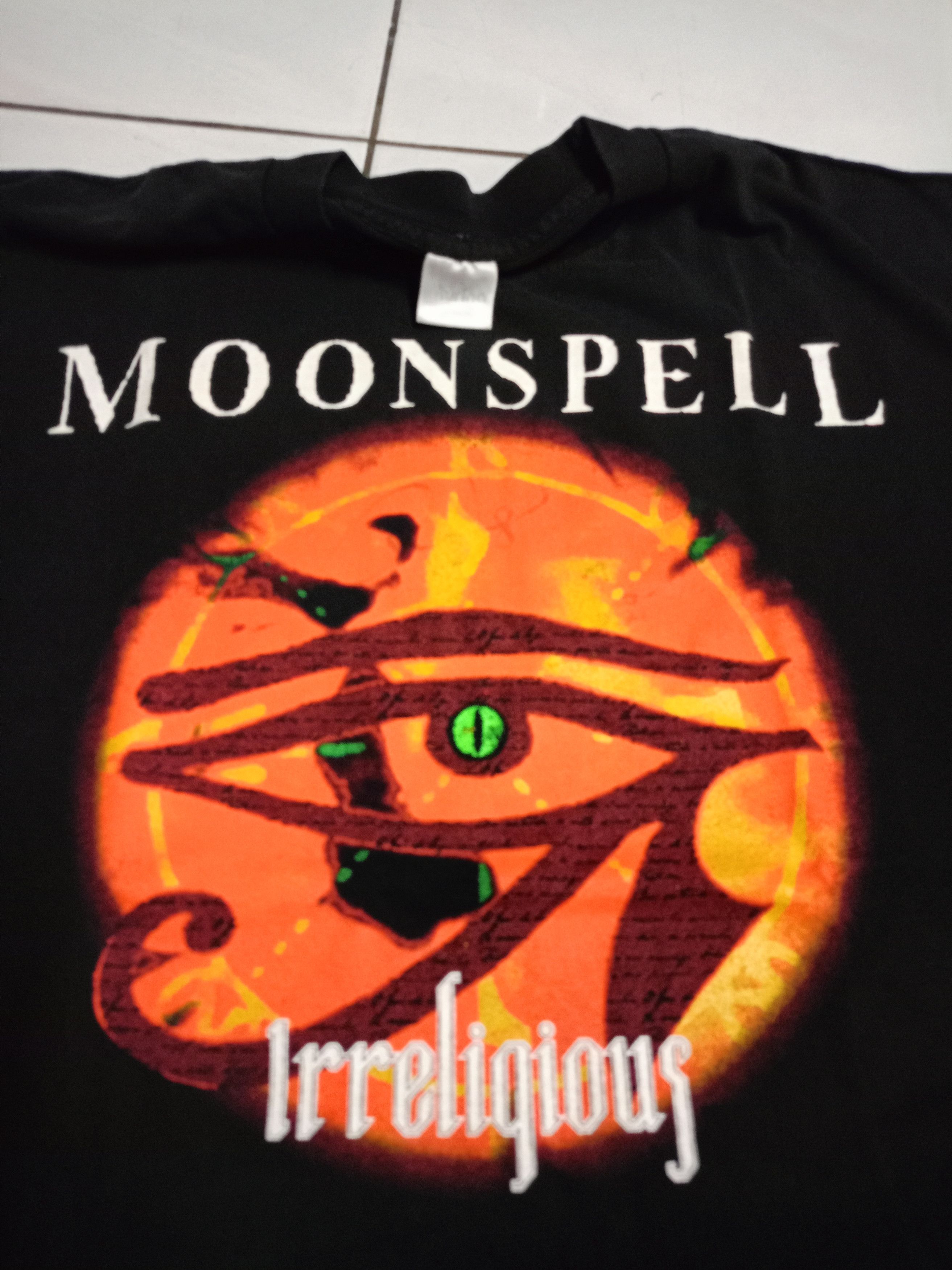 Band Tees Vintage rare moonspell band t shirt/metal/gothic Size US XL / EU 56 / 4 - 4 Thumbnail