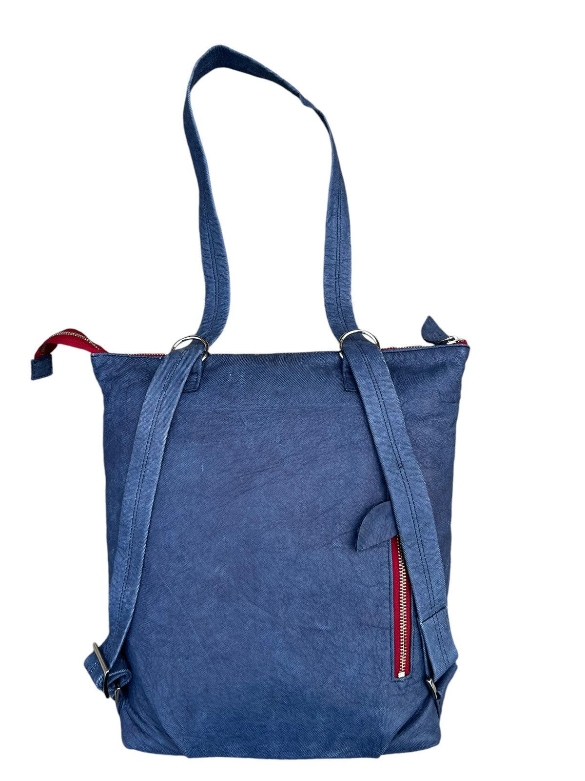 Leather Vintage Brongel Japan Patina Napa Leather 2 Way Backpack Bag Size ONE SIZE - 18 Thumbnail