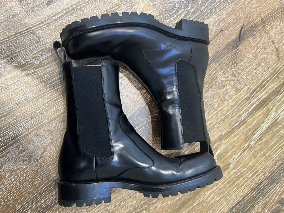 Dries Van Noten Dries van noten square toe leather chelsea boots Size US 9 / EU 42 - 4 Thumbnail