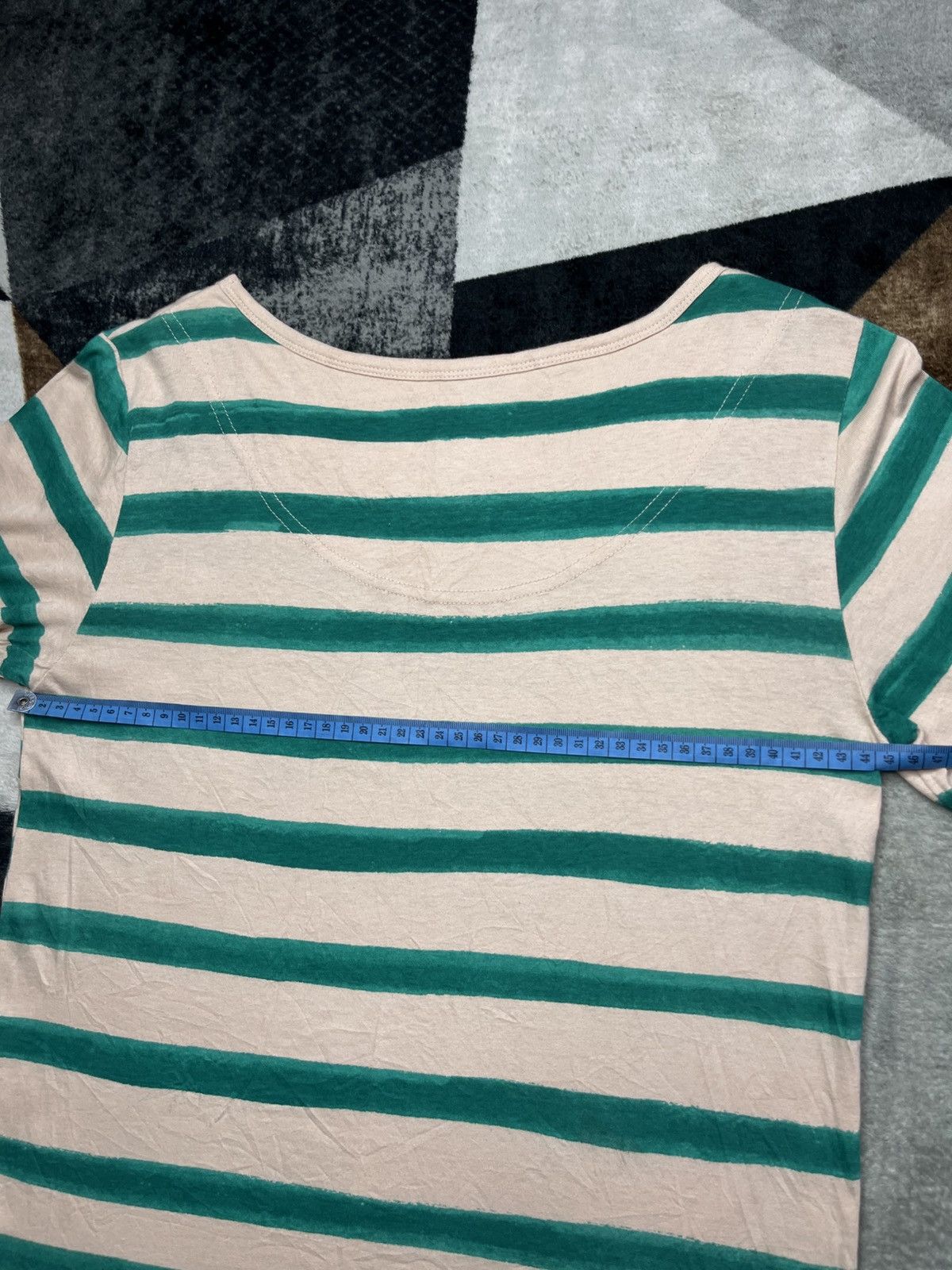 Tsumori Chisato Tsumori Chisato Cats Nya Logo Stripe Printed Longsleeve Size M / US 6-8 / IT 42-44 - 9 Thumbnail