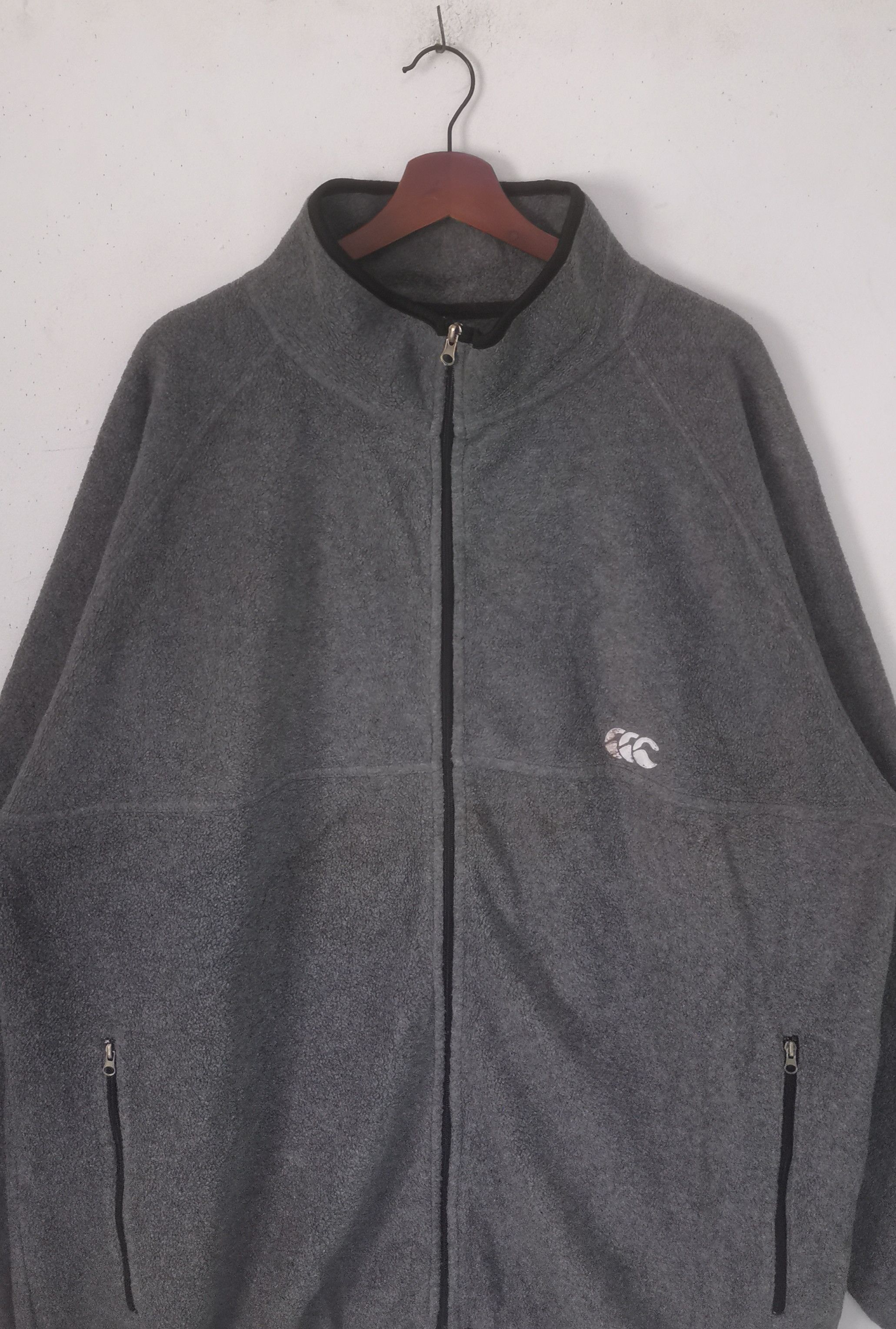 Canterbury of New Zealand Rare Canterbury fleece jacket grey colour Size US XXL / EU 58 / 5 - 2 Thumbnail
