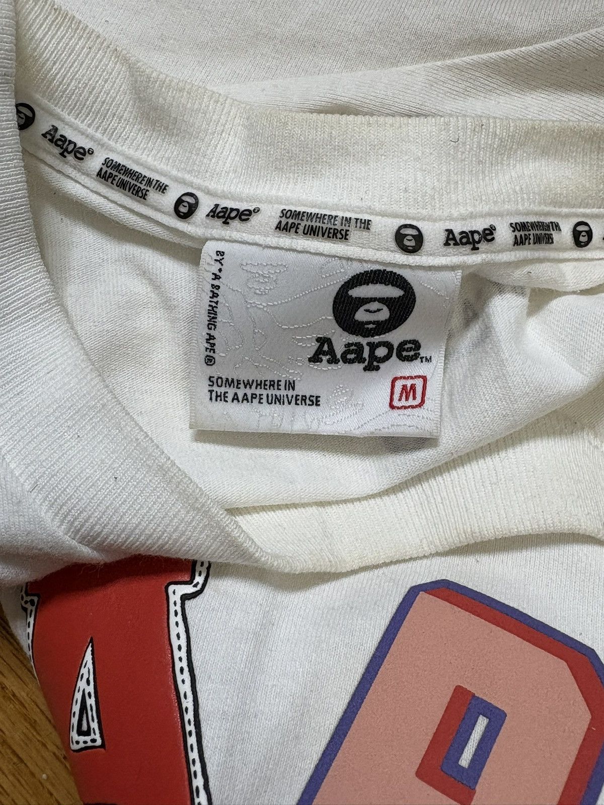 Aape AAPE Graphic Tee Size US M / EU 48-50 / 2 - 3 Thumbnail