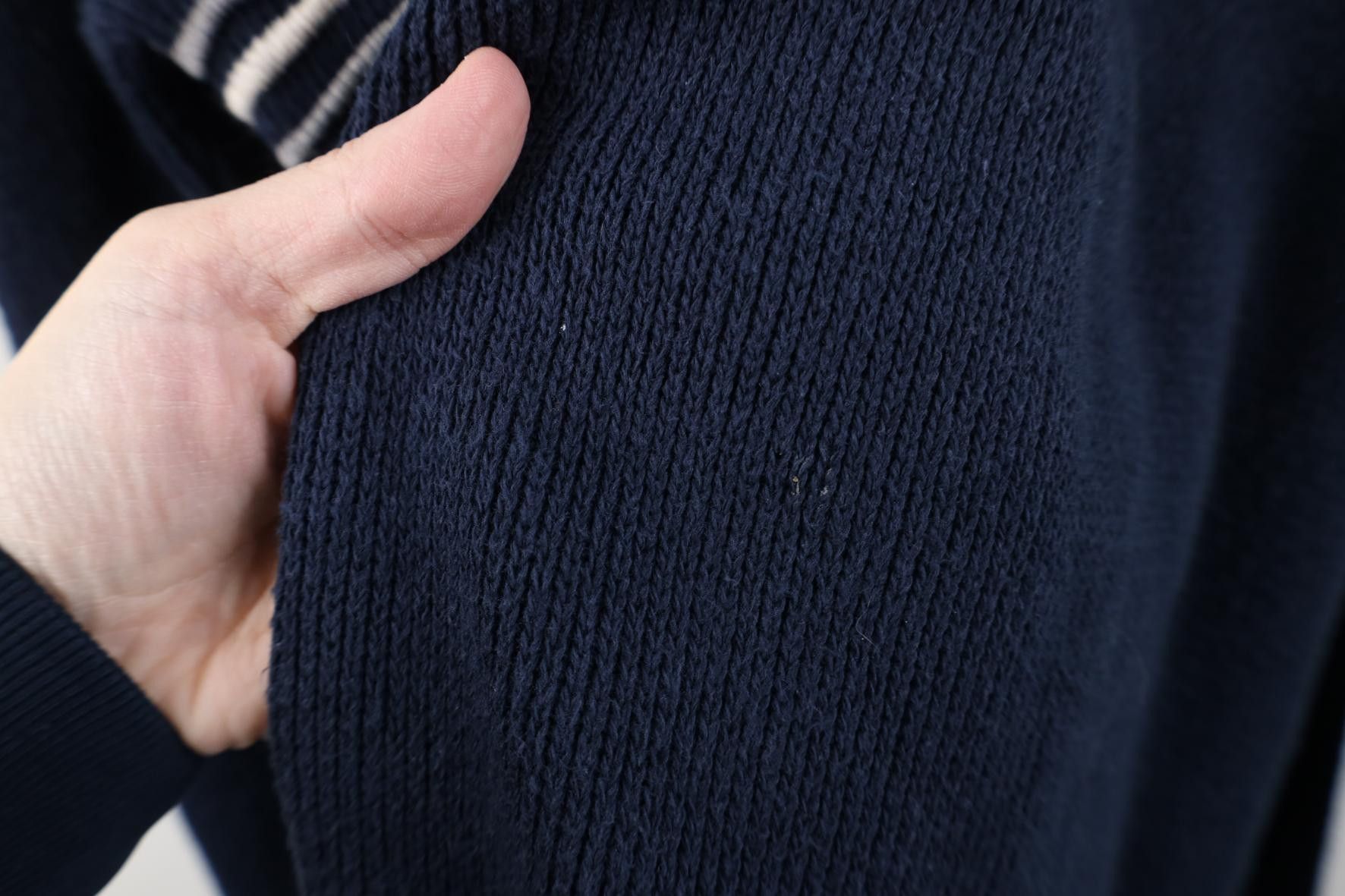 Vintage Vintage 90s Streetwear Ribbed Knit Crewneck Sweater USA Size US M / EU 48-50 / 2 - 7 Thumbnail