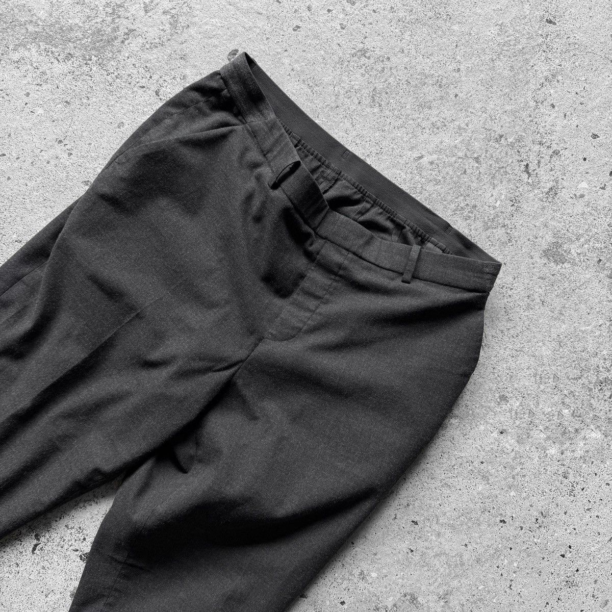 Uniqlo Uniqlo Unisex Gray Stretch Comfort Pants Trousers Classic Size US 34 / EU 50 - 3 Thumbnail