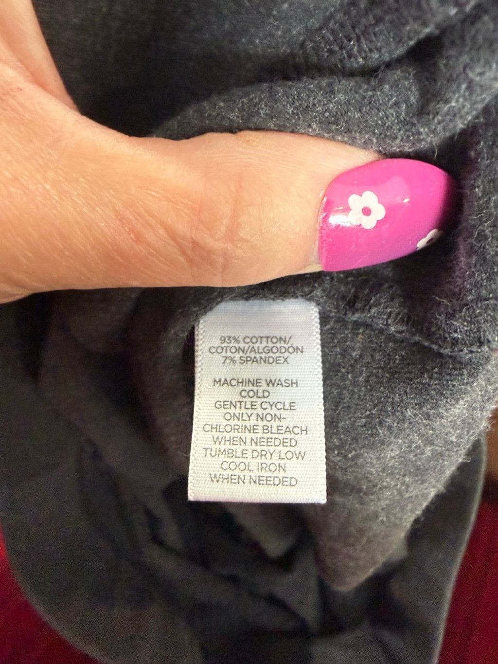 Lou & Grey Women's Lou & Grey Gray Leggings Size L Size 29" - 7 Thumbnail