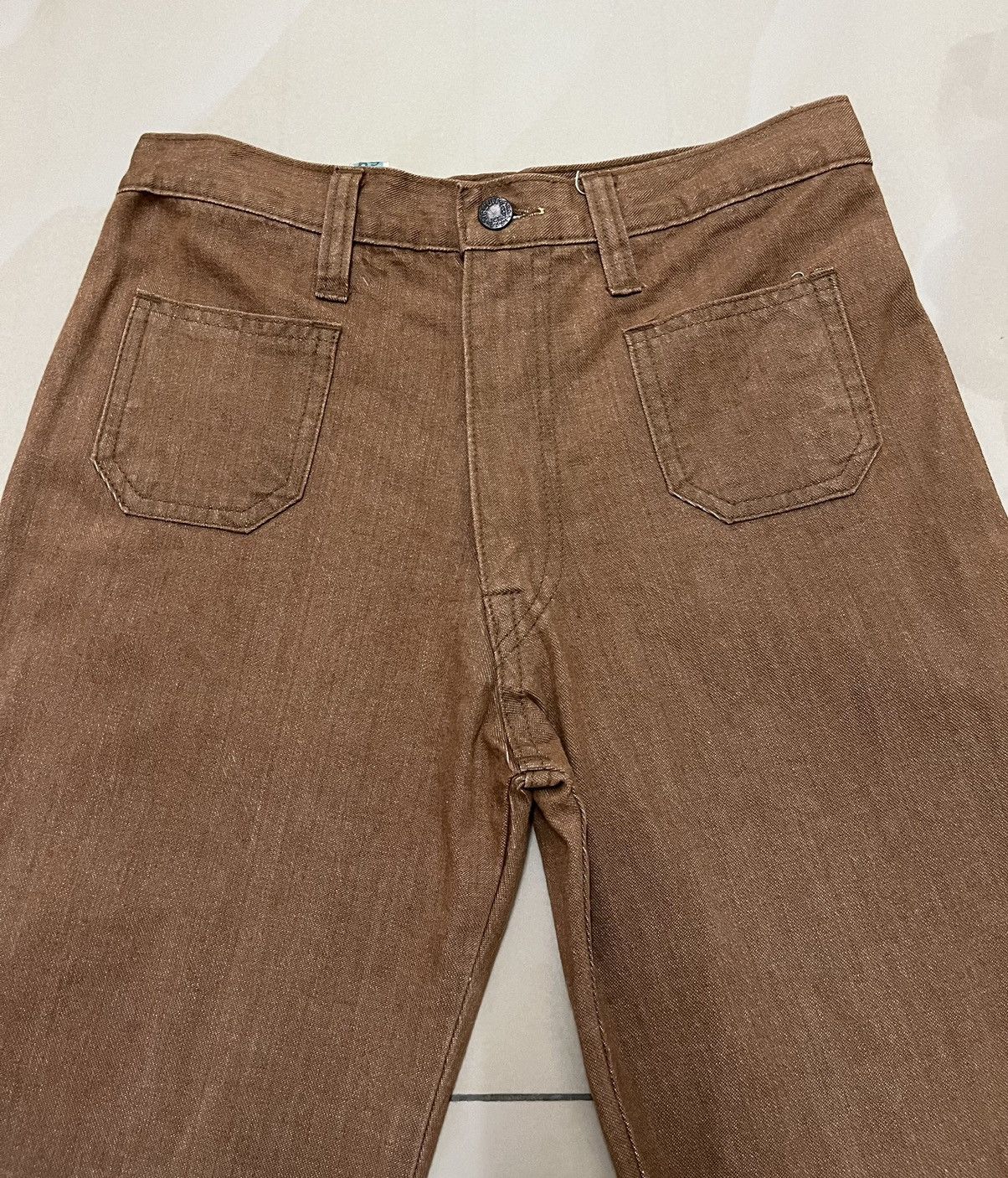 Tornado Mart Vintage Super flare Circuit bushpant denim wideleg Size US 28 / EU 44 - 3 Thumbnail