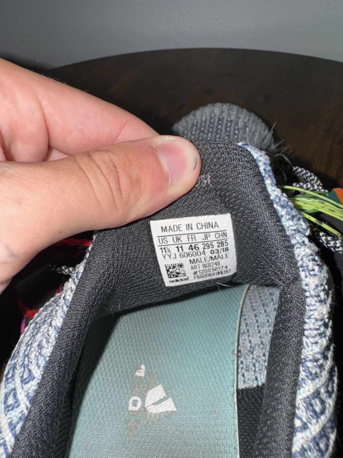 Adidas CUSTOM ULTRABOOST 4.0 “Parley” “Inky Krackens” Size US 11.5 / EU 44-45 - 8 Thumbnail