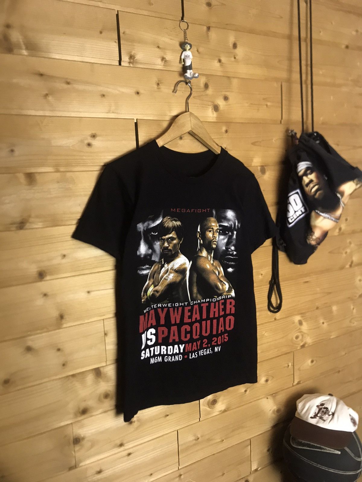Vintage Mayweather vs Paquaio t-shirt Size US S / EU 44-46 / 1 - 1 Thumbnail