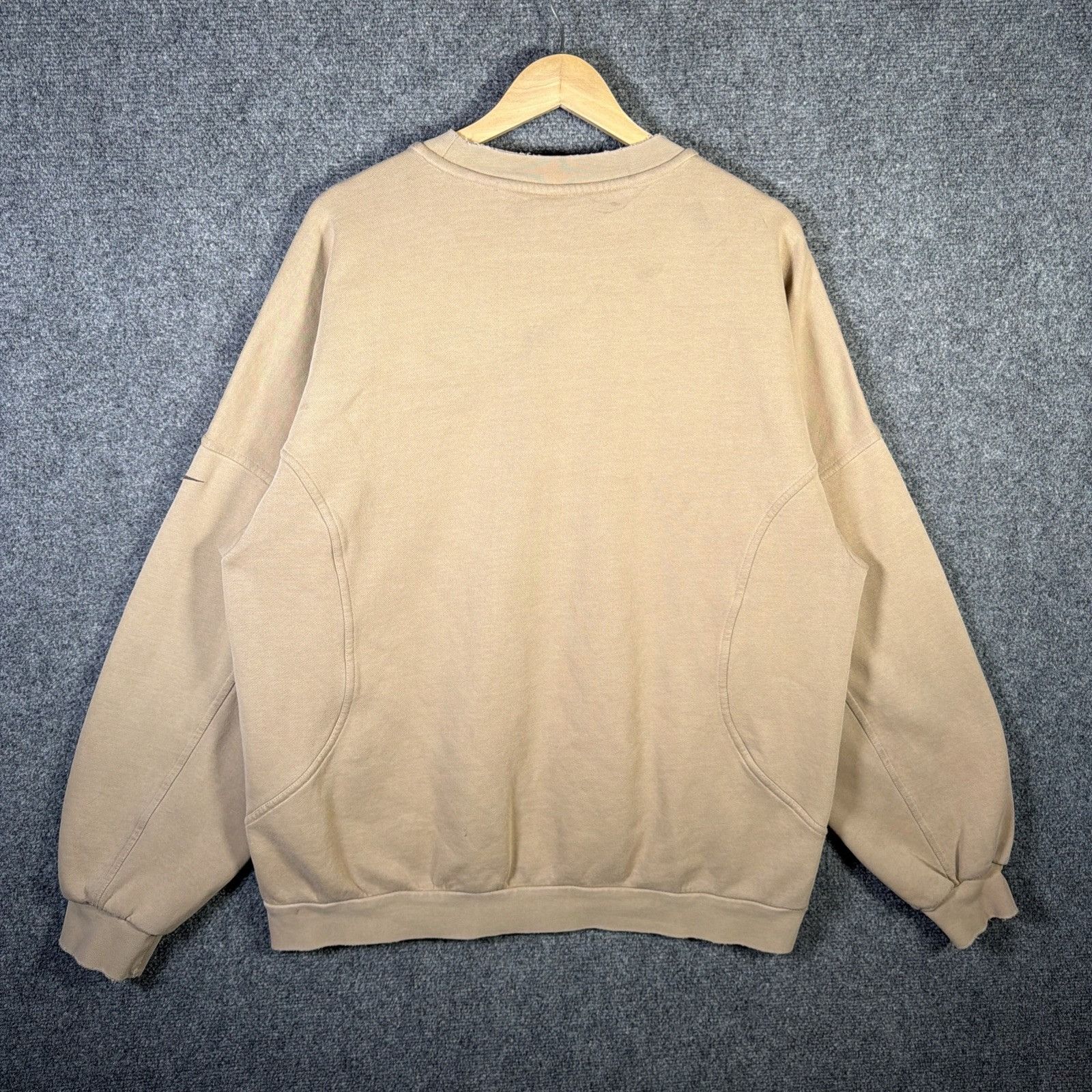 Nike Vintage Nike Sweatshirt Mens Large Brown Y2K 90s Skate Surf Size US L / EU 52-54 / 3 - 7 Thumbnail