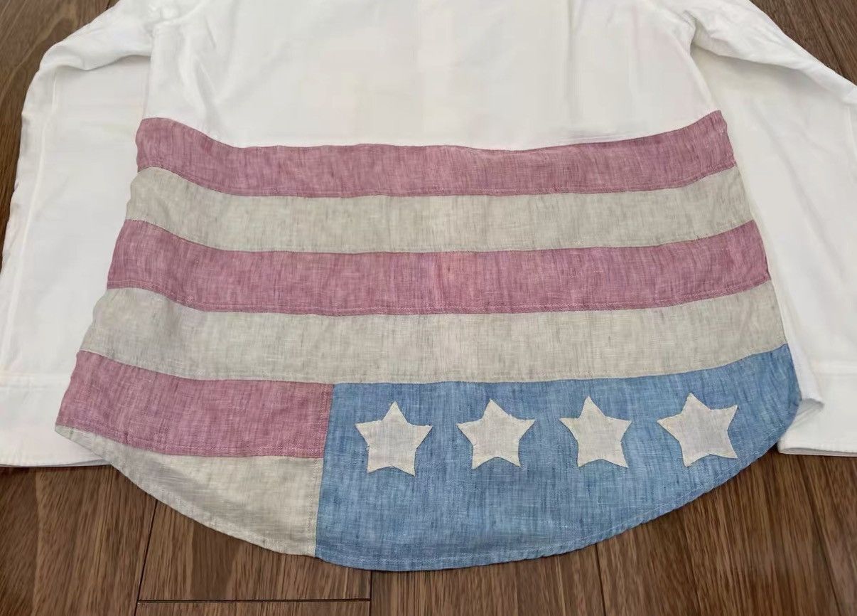 Visvim VISVIM STARS SHIRT GIZA L/S Flag shirt Size US S / EU 44-46 / 1 - 2 Thumbnail
