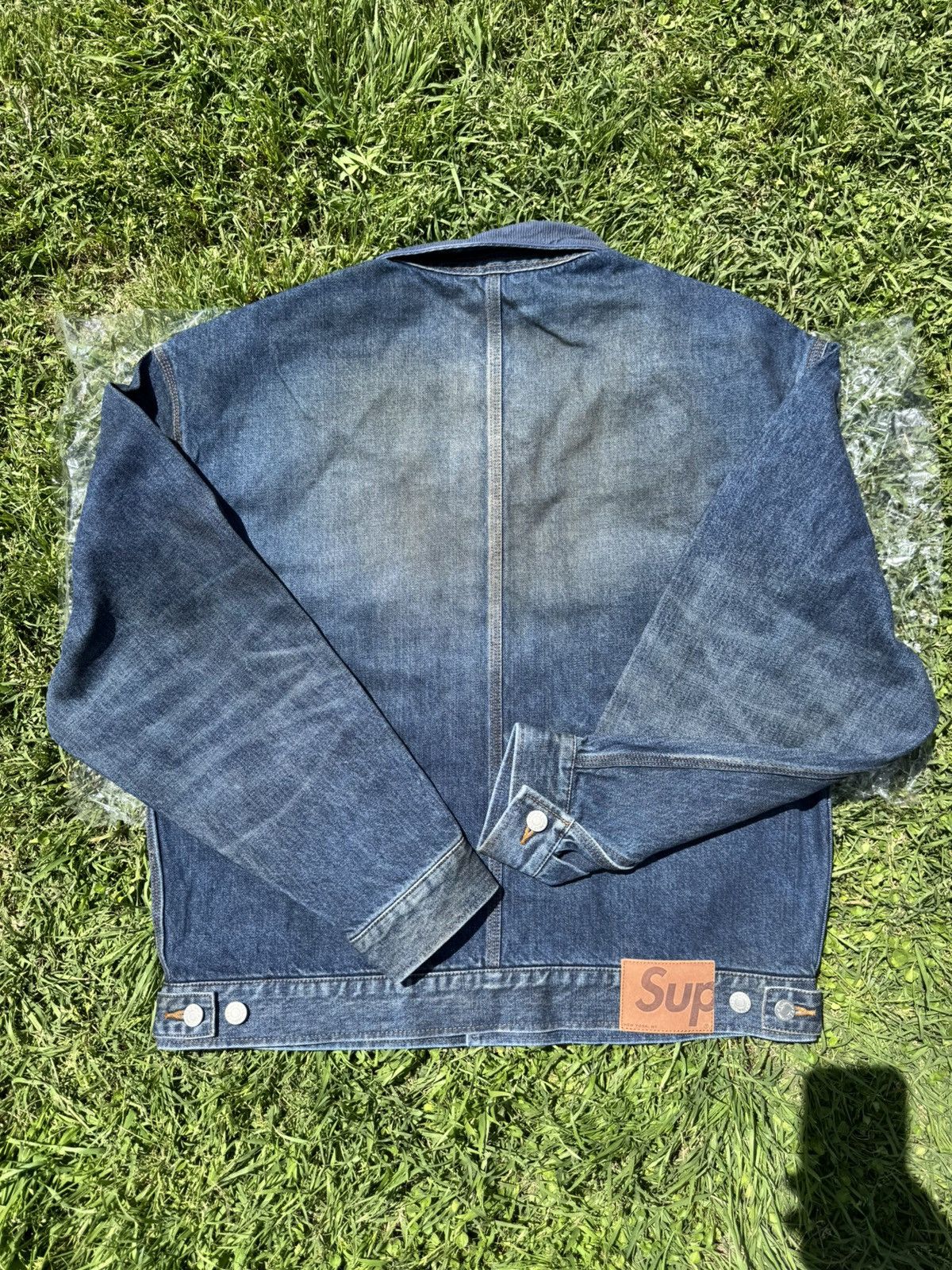 Supreme Supreme Distressed Selvedge Trucker Jacket Size US M / EU 48-50 / 2 - 2 Thumbnail