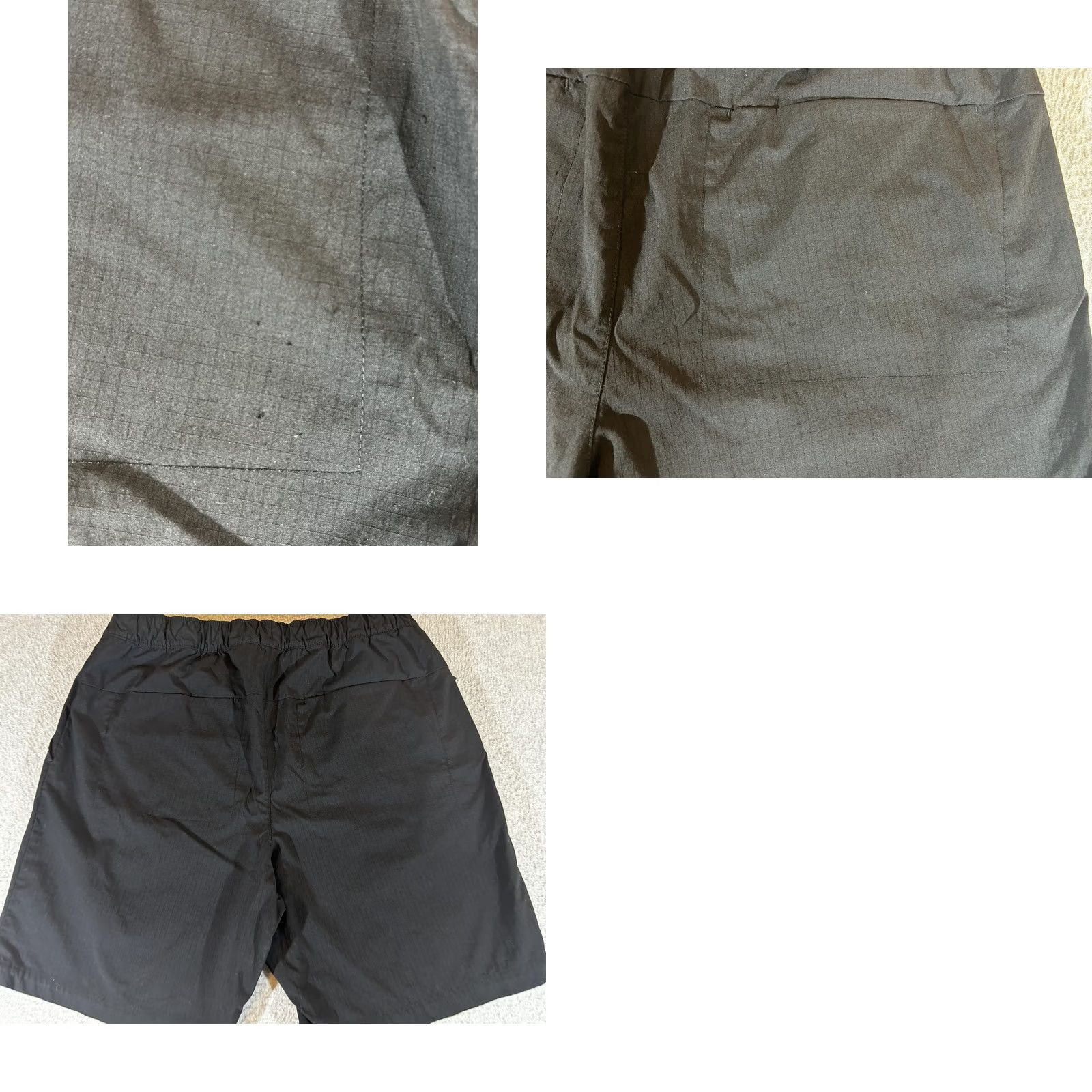 Adidas Adidas Shorts Mens Large Black Golf Ripstop Lightweight Stretch Performance Size US 33 - 9 Thumbnail