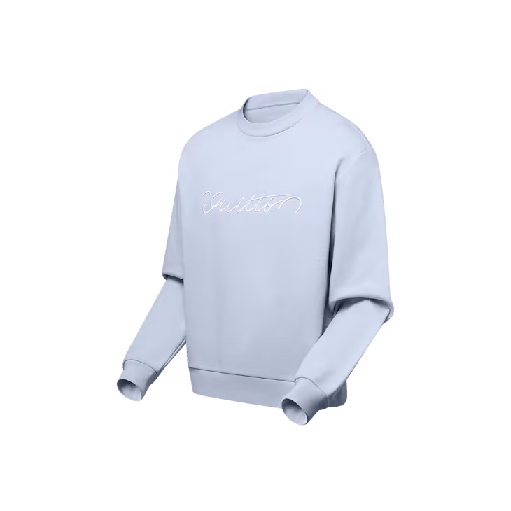Louis Vuitton Embroidered Cotton Crewneck Size US XXL / EU 58 / 5 - 2 Thumbnail
