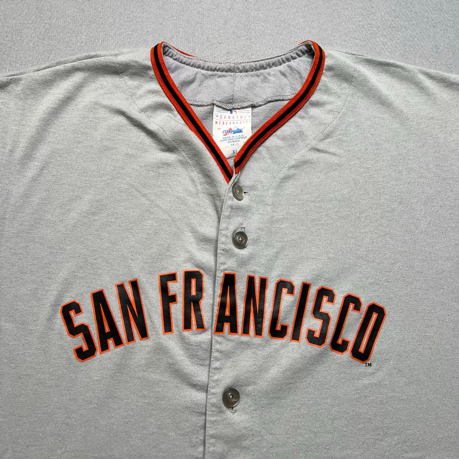 Majestic Vintage San Francisco Giants Baseball Jersey Majestic USA XL Size US XL / EU 56 / 4 - 2 Thumbnail