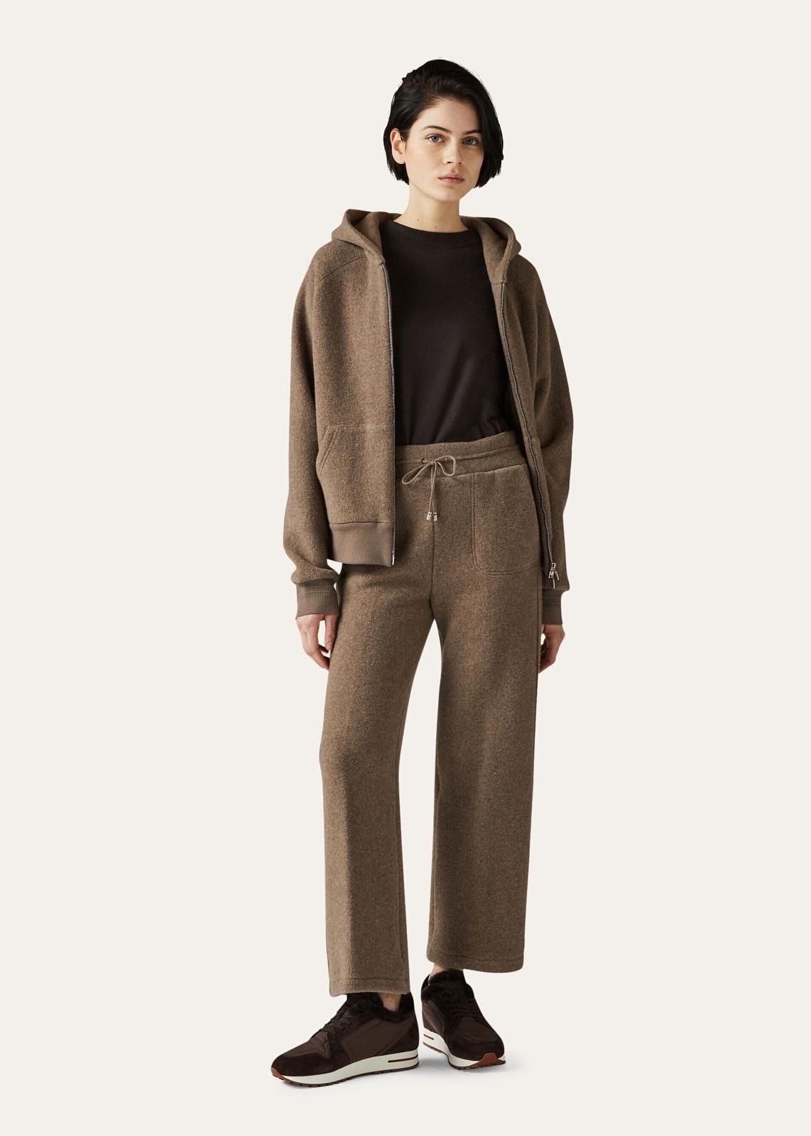 Loro Piana o1srvl11e0824 Dunedin Trouser Cashmere Trouser in Brown Size 28" / US 6 / IT 42 - 4 Thumbnail
