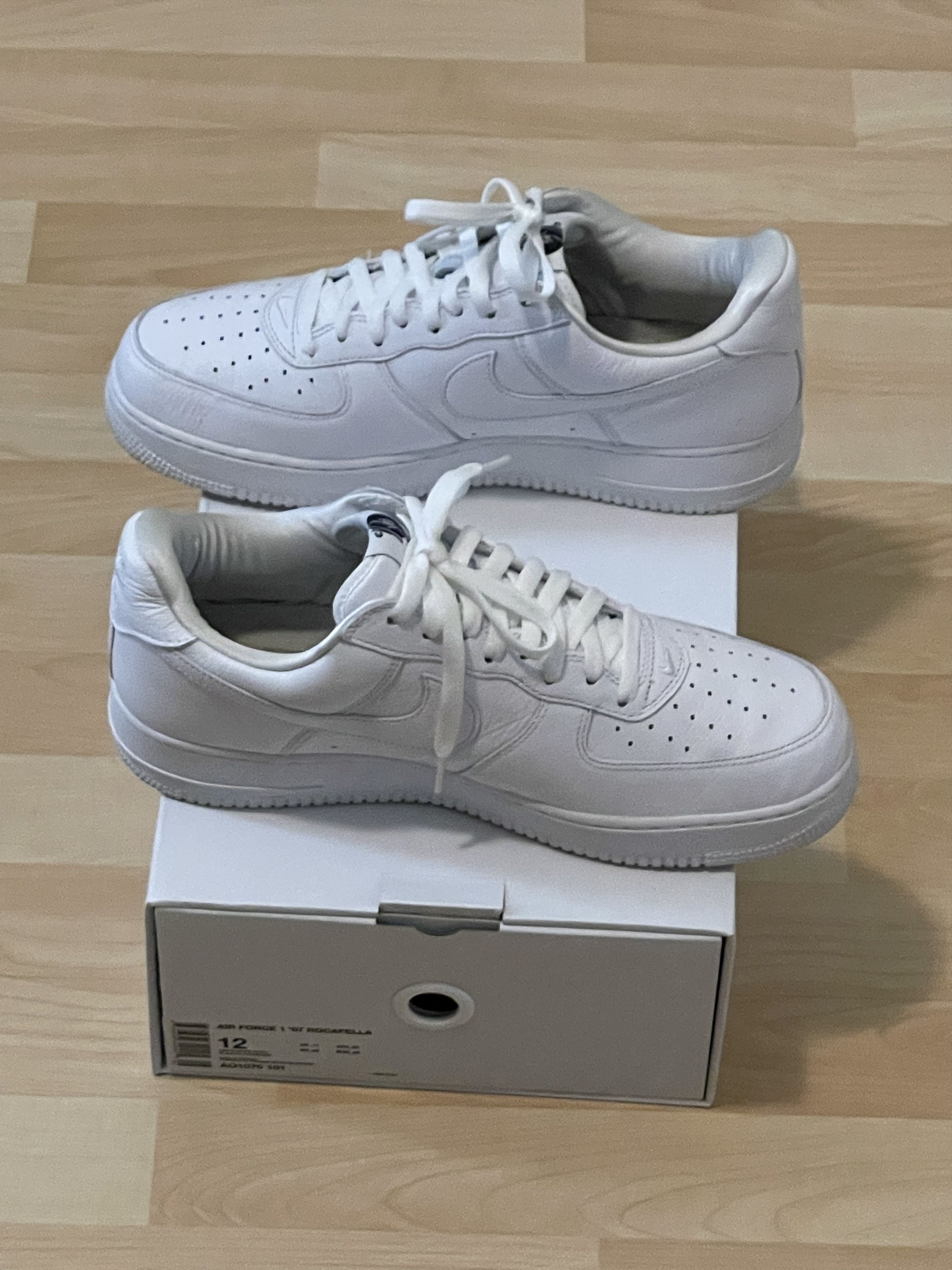 Nike Nike Air Force One Rocafella reissue Size US 12 / EU 45 - 2 Thumbnail