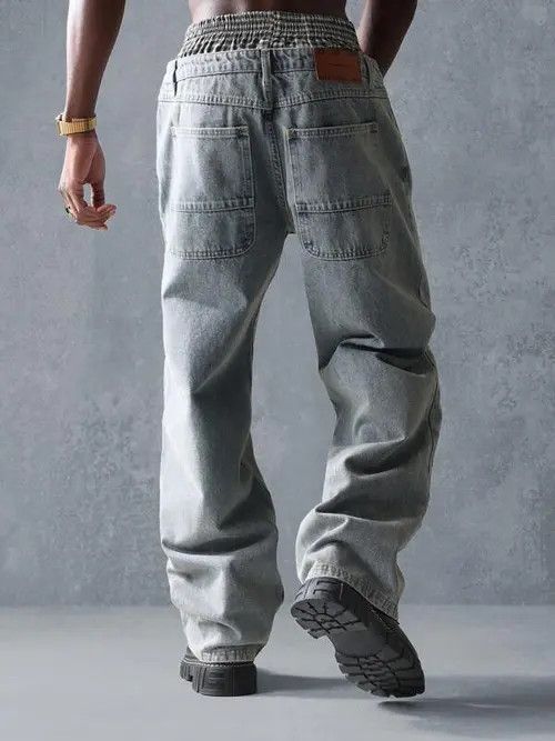 Japanese Brand × Vintage Jeans with Boxer waistband Skater Fit Riot Size US 32 / EU 48 - 2 Thumbnail