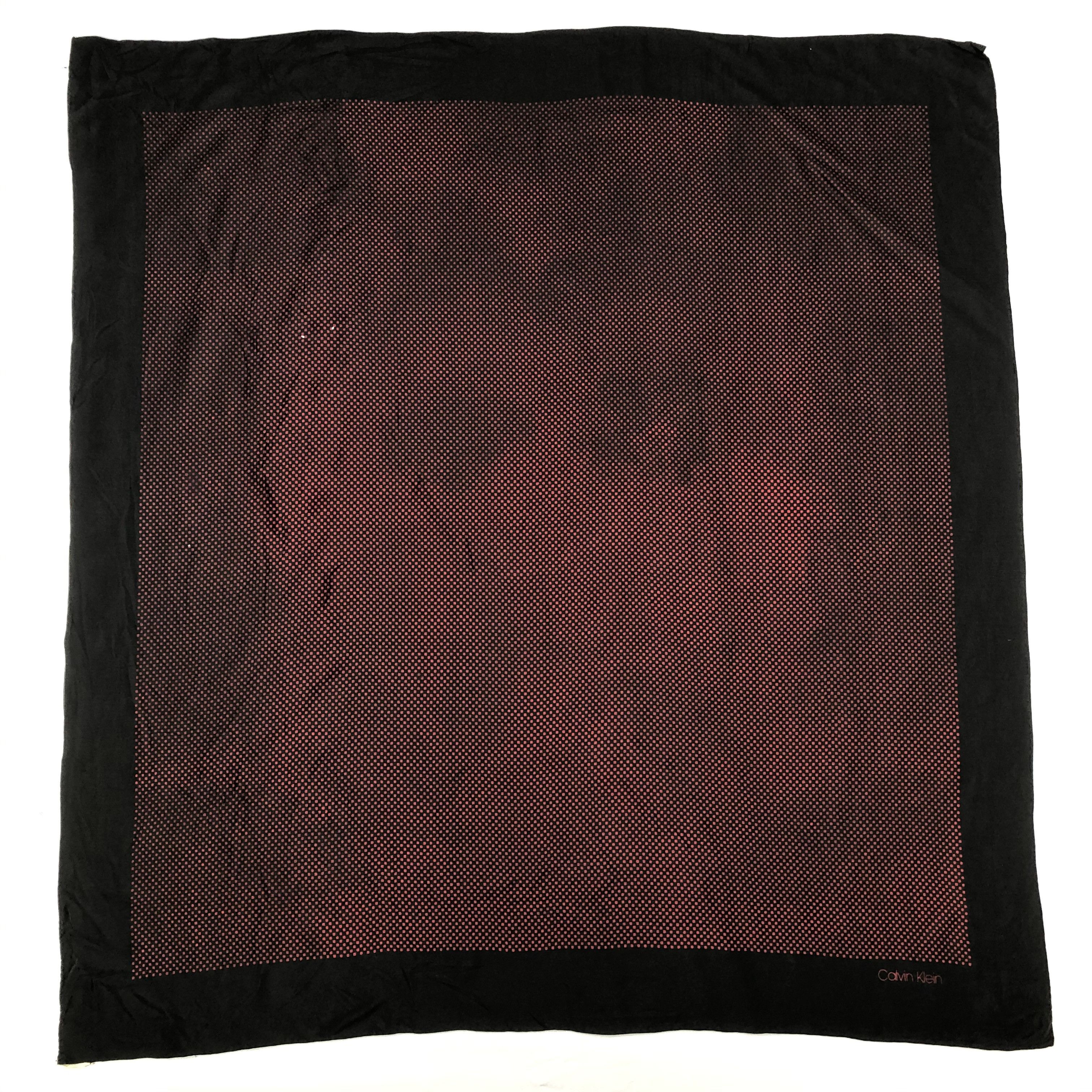 Calvin Klein Vintage Calvin Klein Silk Scarf Size ONE SIZE - 2 Thumbnail
