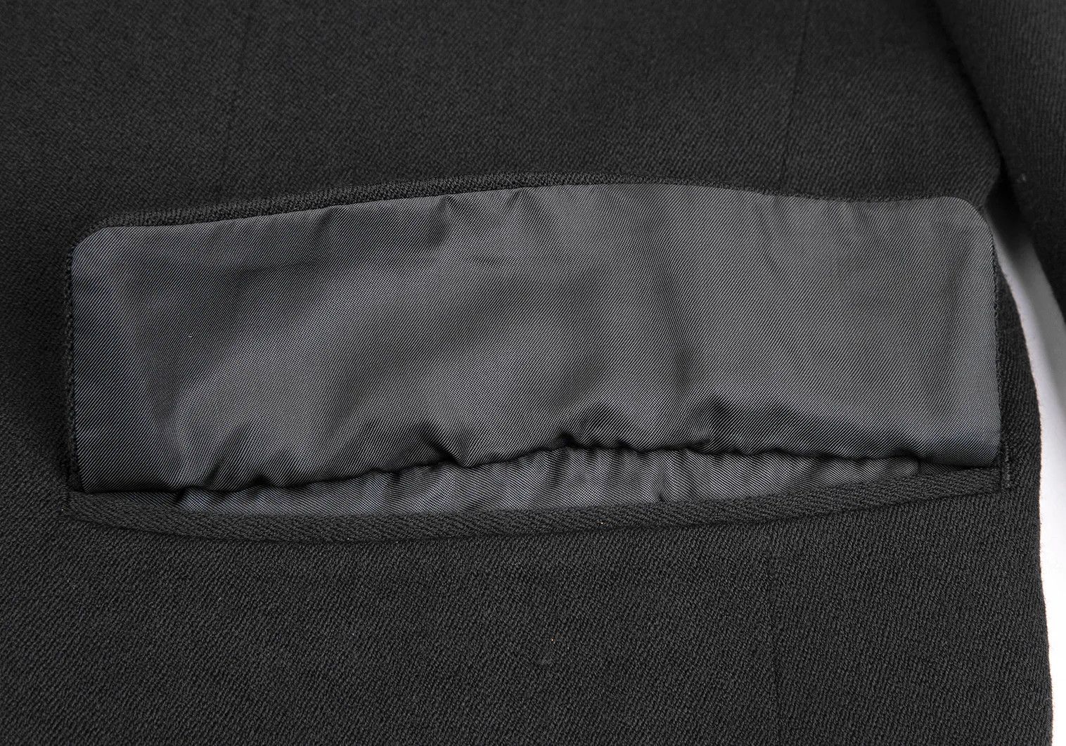 Issey Miyake Wool Shawl Collar Jacket in Charcoal Gray Size L Size US L / EU 52-54 / 3 - 11 Thumbnail