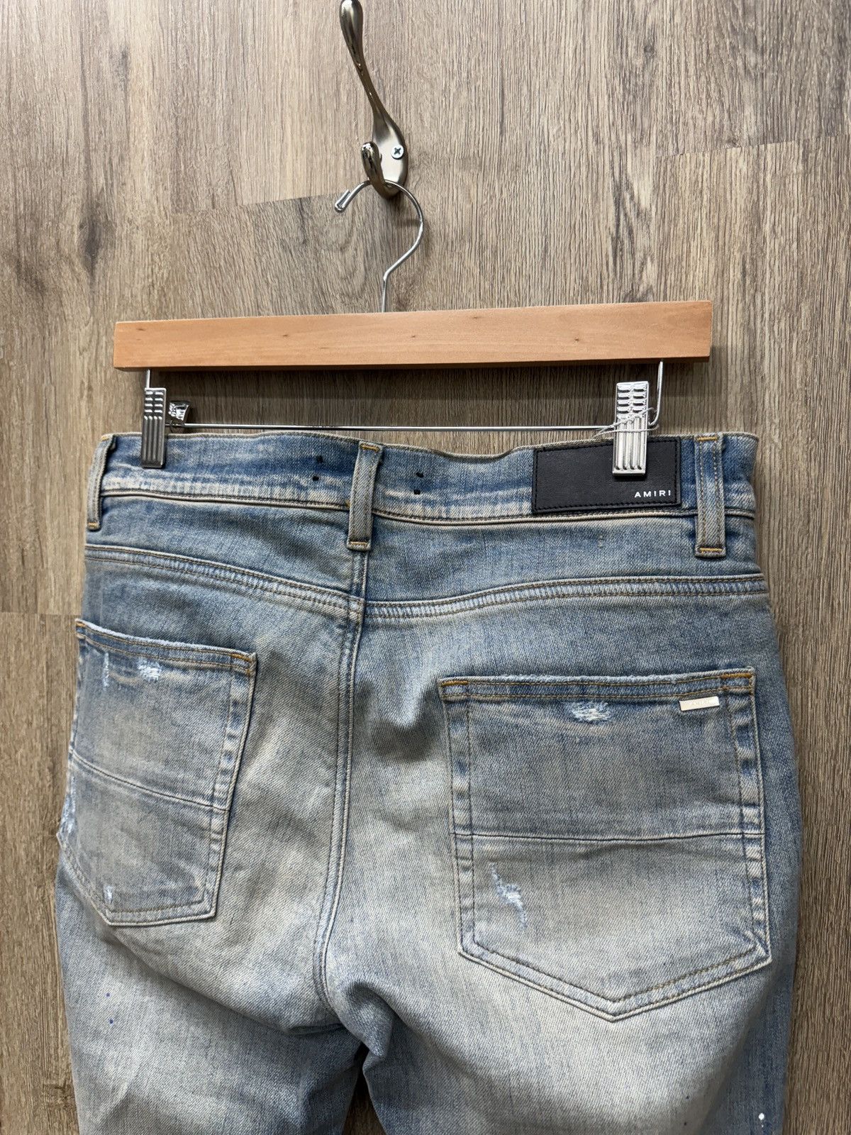 Amiri Mike Amiri Paint Crystals Jeans Size US 31 - 9 Thumbnail