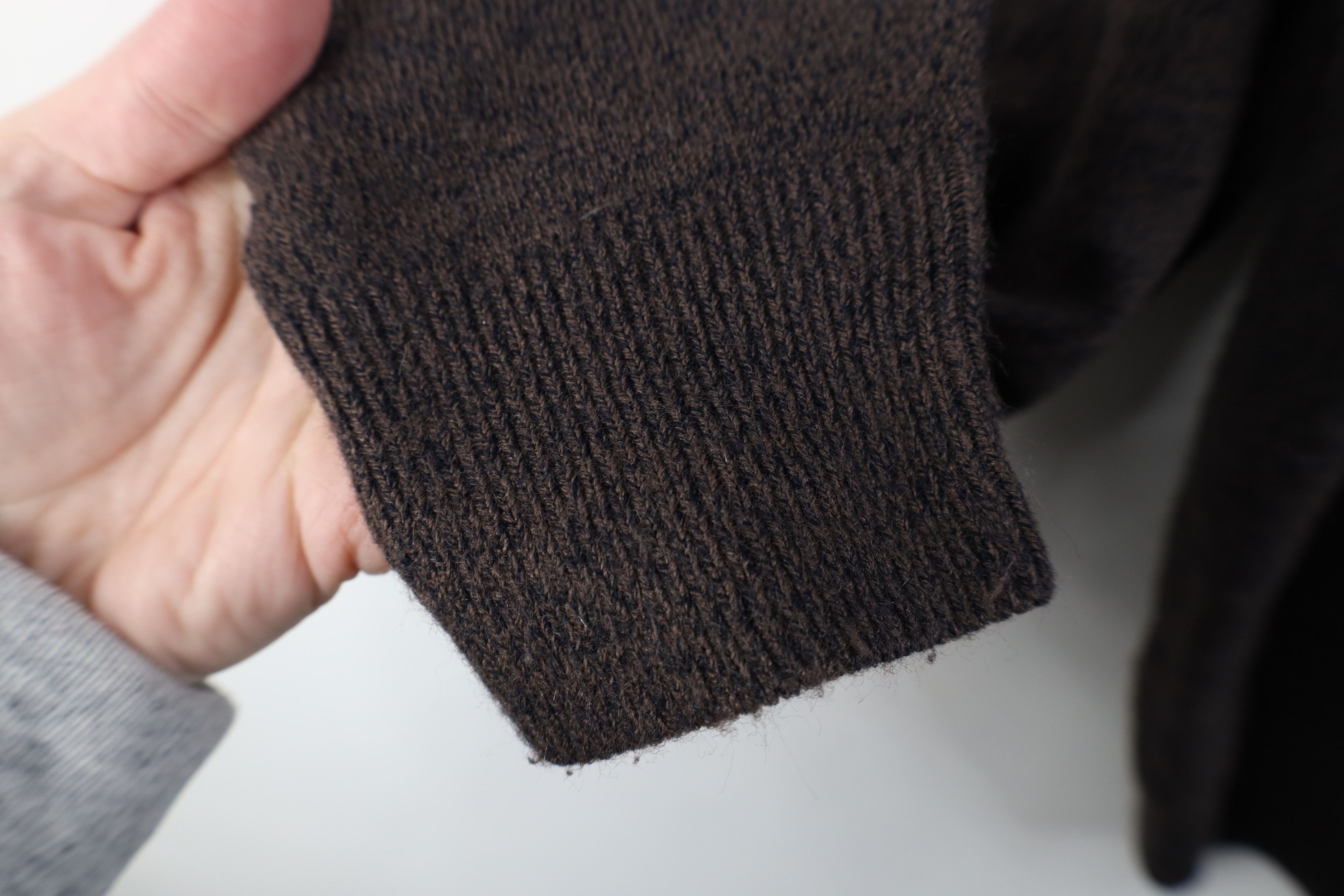 Vintage Vintage 90s Streetwear Collared Pullover Sweater Brown Size US M / EU 48-50 / 2 - 8 Thumbnail