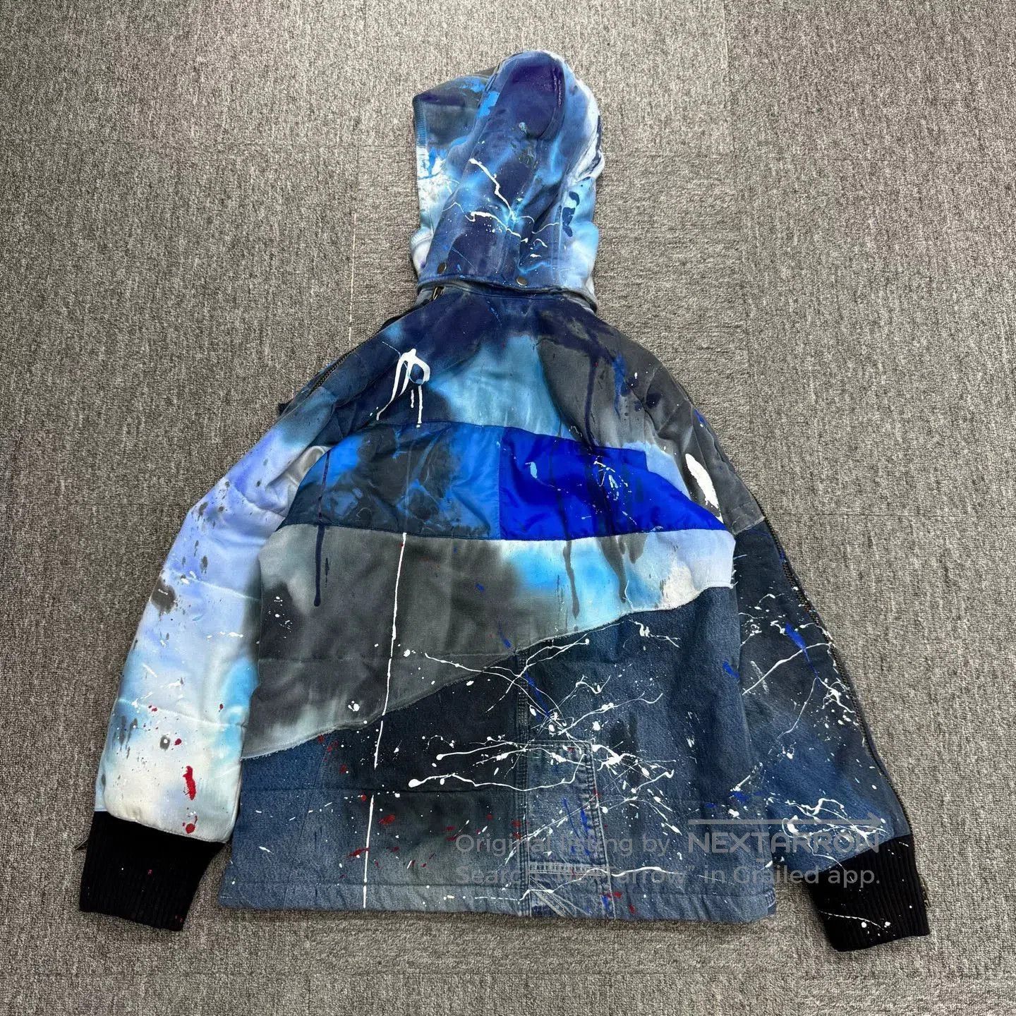 Greg Lauren Greg Lauren Ink Splash Cotton Jacket. Size US M / EU 48-50 / 2 - 3 Thumbnail