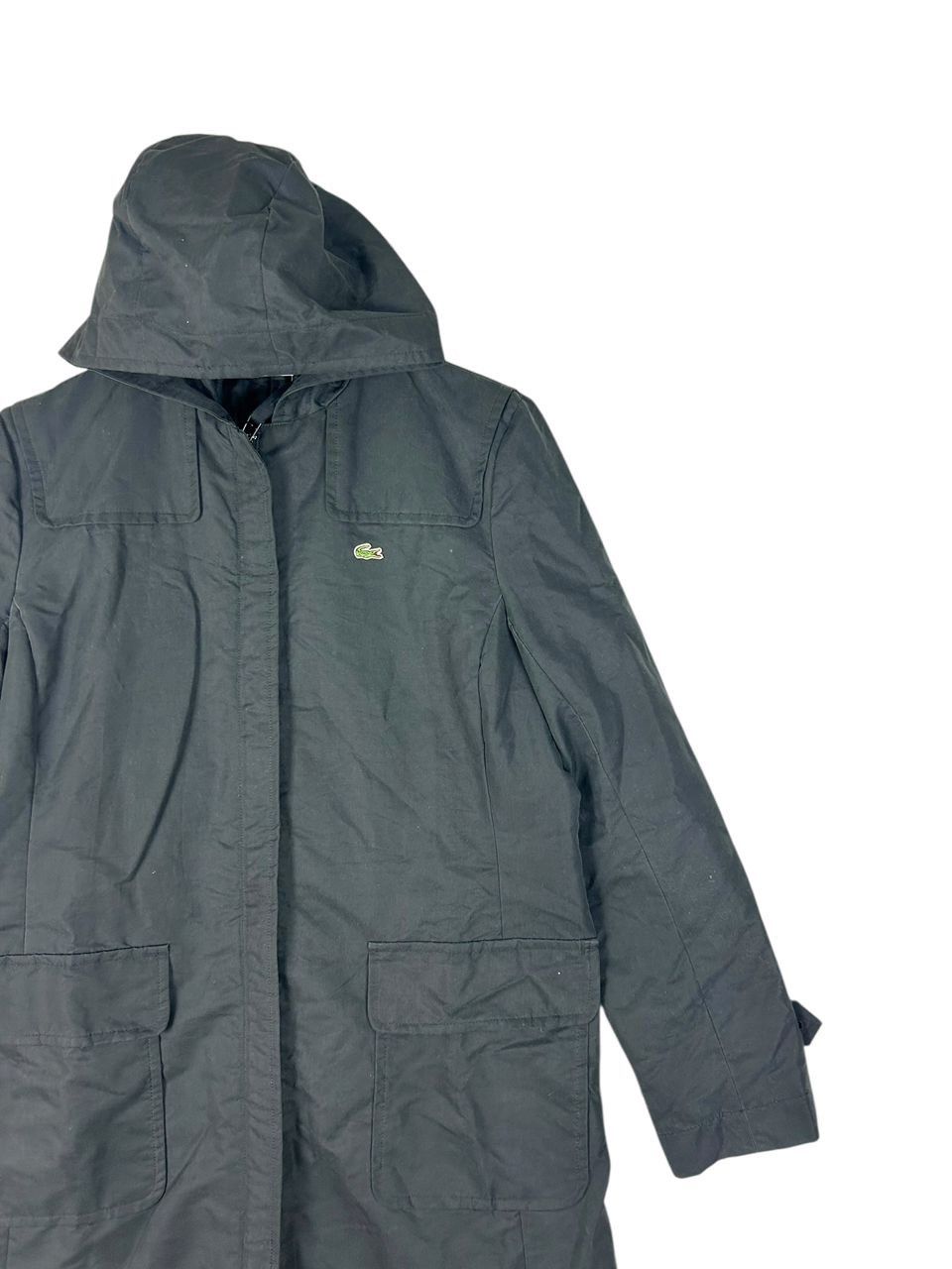 Lacoste Y2K Lacoste Black Slimfit Long Jacket Size S / US 4 / IT 40 - 4 Thumbnail