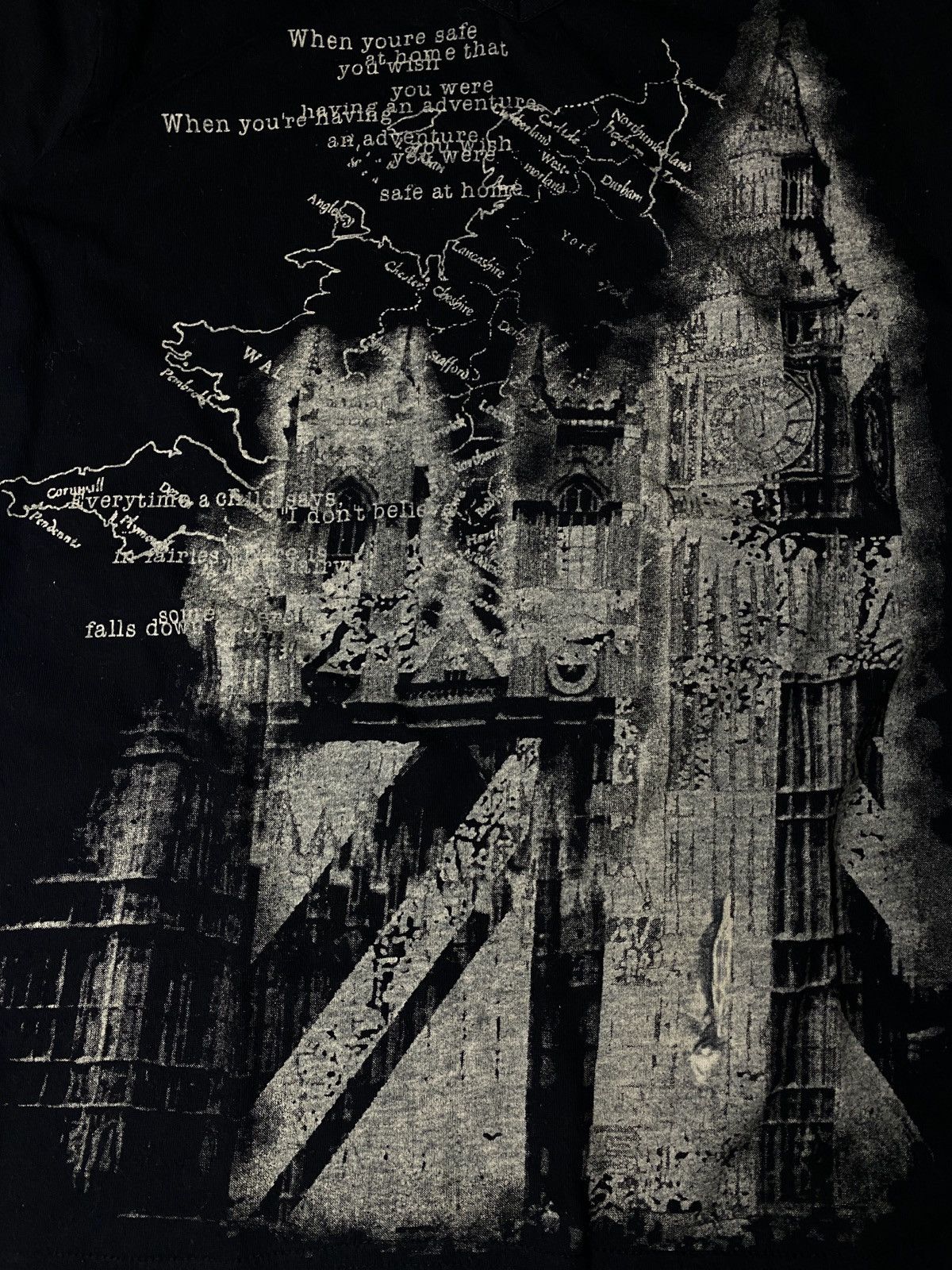 If Six Was Nine 2000's Clash Ahead Double Layer Tribal Tshirt Size US M / EU 48-50 / 2 - 2 Thumbnail