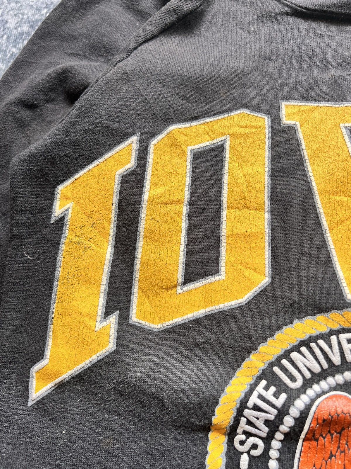 Anvil True Vtg 60s University of Iowa American College Sweater Size US S / EU 44-46 / 1 - 10 Thumbnail