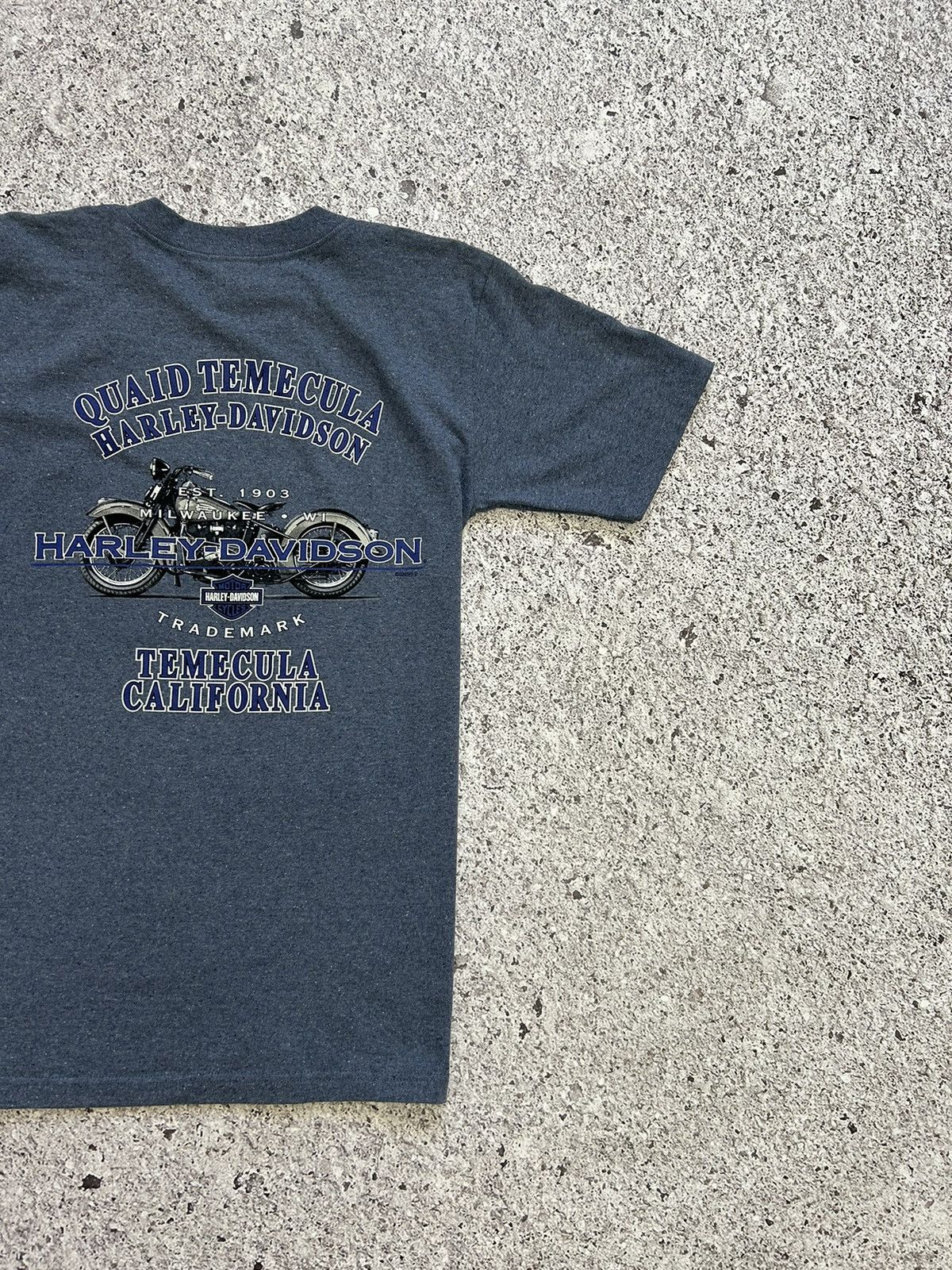 Band Tees × Harley Davidson × Vintage Vintage 2005 Harley An American Tradition Davidson T-Shirt Size US M / EU 48-50 / 2 - 8 Thumbnail