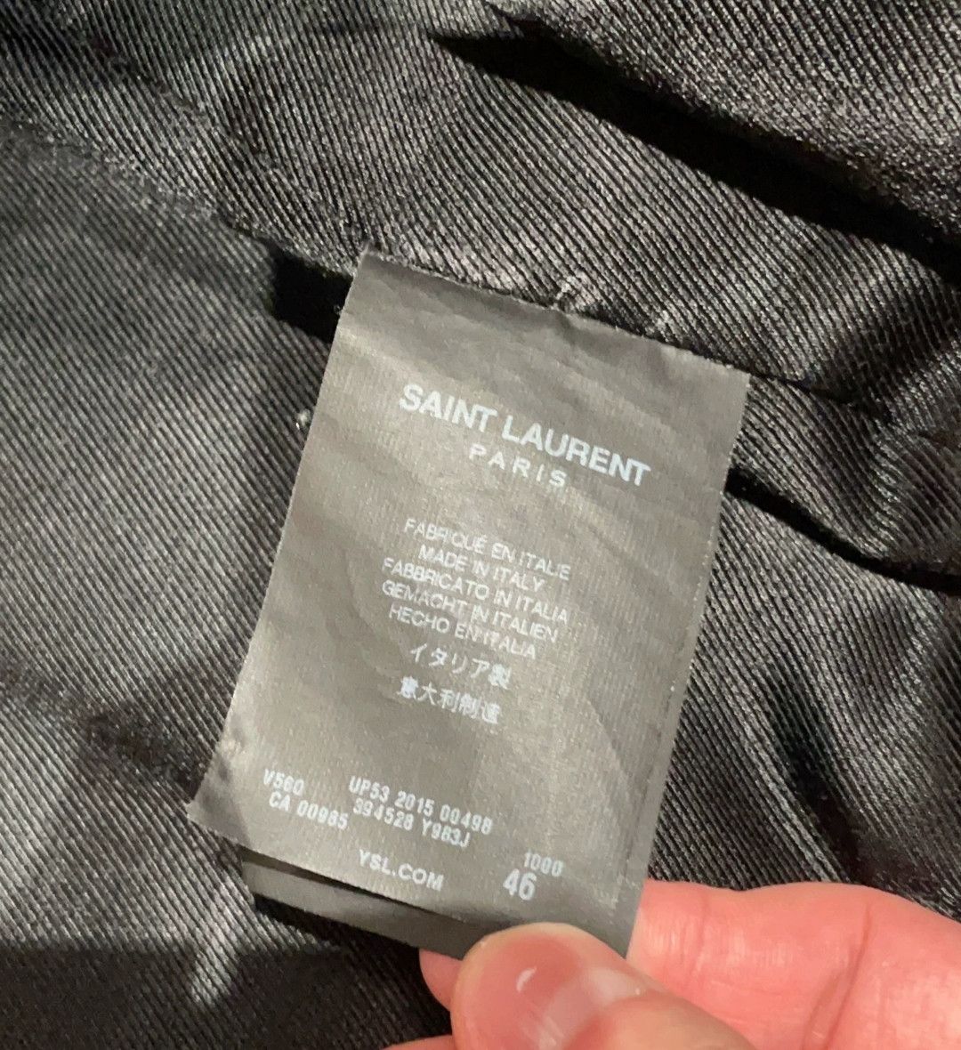 Saint Laurent Paris saint laurent jacket Size US S / EU 44-46 / 1 - 5 Thumbnail