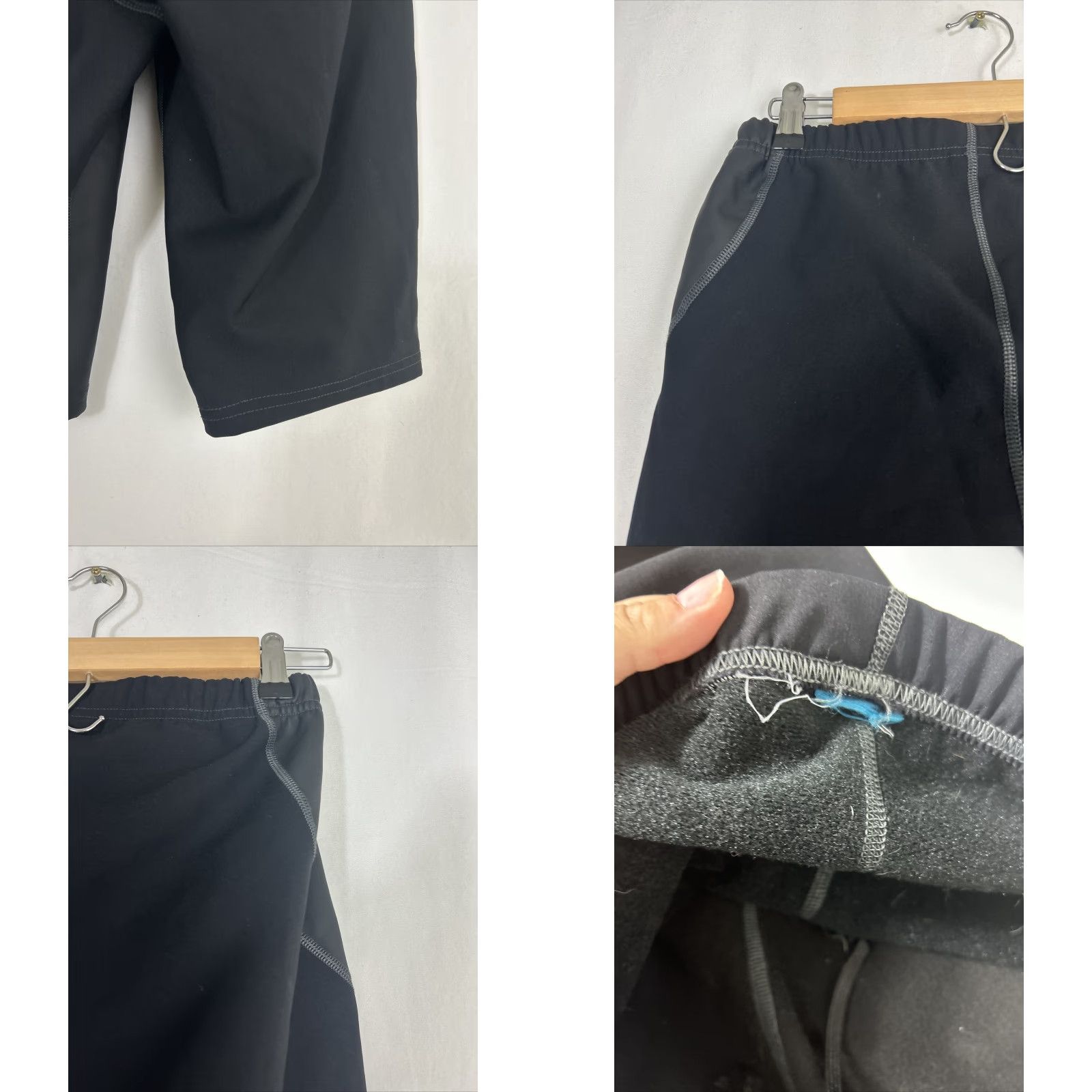 Teva Teva Bermuda Shorts Mens Small Black Polyester 28x10 Drawstring Shirt? Size US 29 - 8 Thumbnail