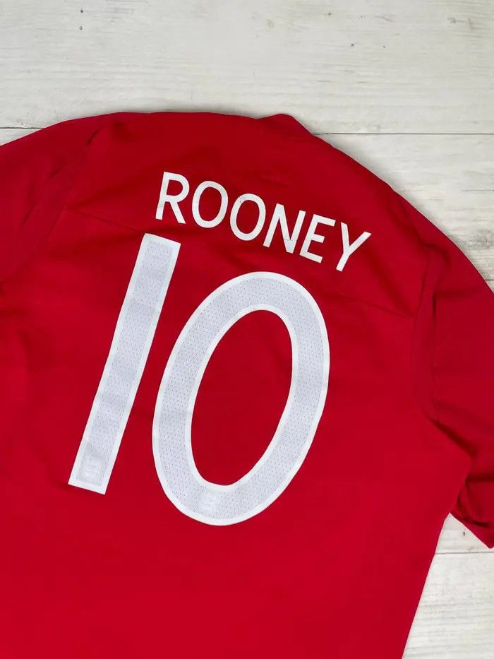 Umbro Umbro England 2010 2012 Wayne Rooney #10 Away Shirt Jersey Size US M / EU 48-50 / 2 - 16 Thumbnail
