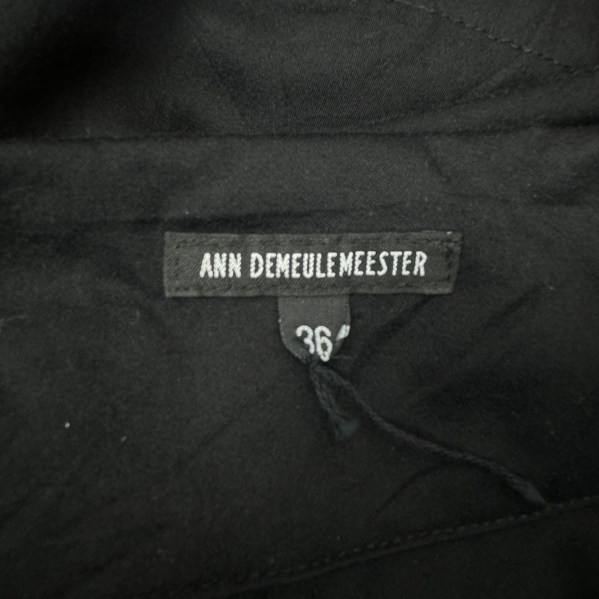 Ann Demeulemeester 🌟ANN DEMEULEMEESTER SPIRAL COLLAR JACKET Size S / US 4 / IT 40 - 8 Thumbnail