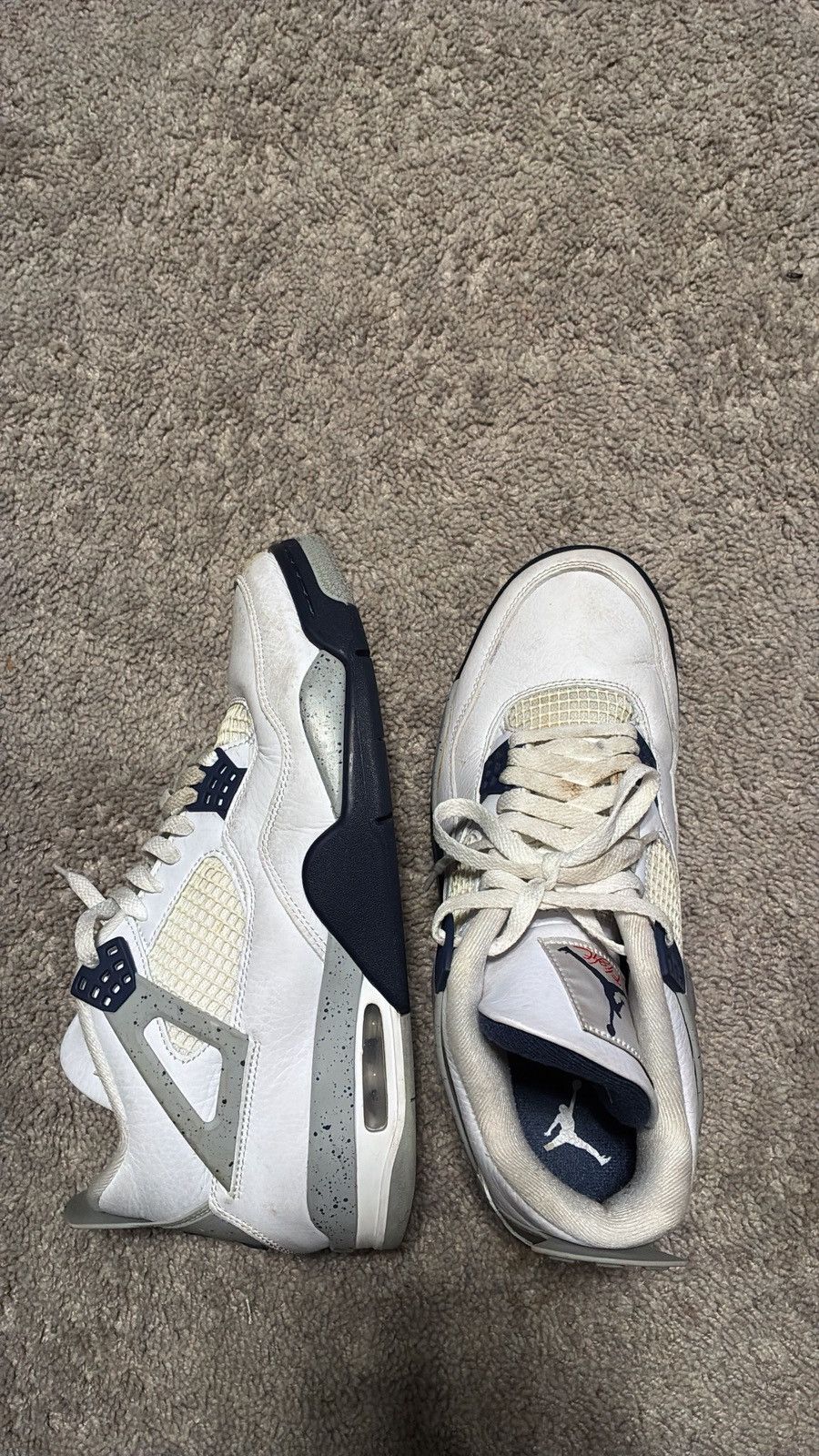 Jordan Brand Air Jordan 4 Retro ‘Midnight Navy’ – Size 11 | |Authentic Size US 11 / EU 44 - 2 Thumbnail
