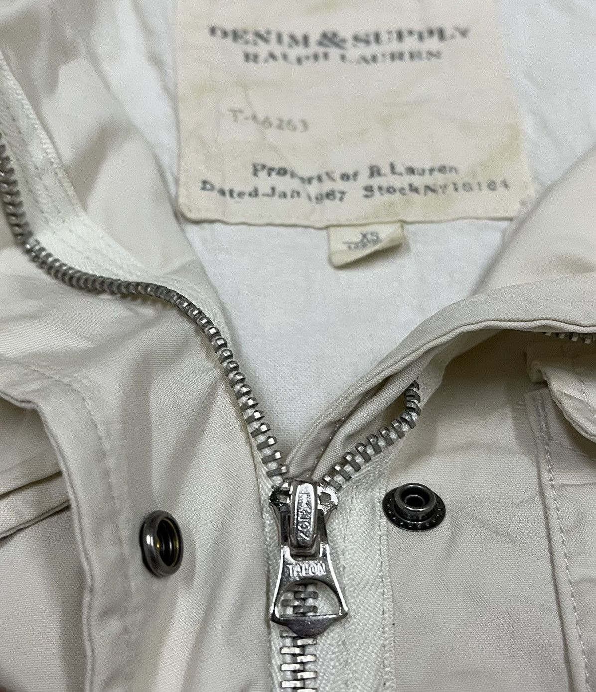 Polo Ralph Lauren RAPLH LAUREN T-66263 Jacket/Parka Rare Design Size US XS / EU 42 / 0 - 12 Thumbnail