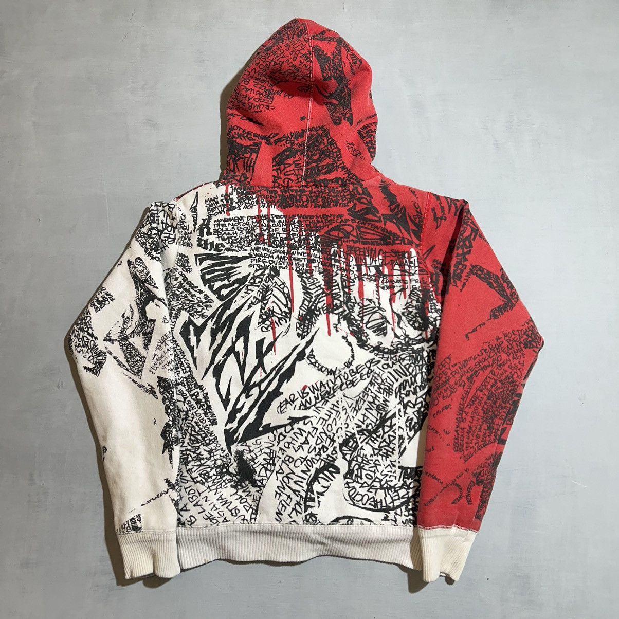 Fox Racing Y2K Graffiti Sasquatch Fox Racing two tone zip up Small Size US S / EU 44-46 / 1 - 6 Thumbnail
