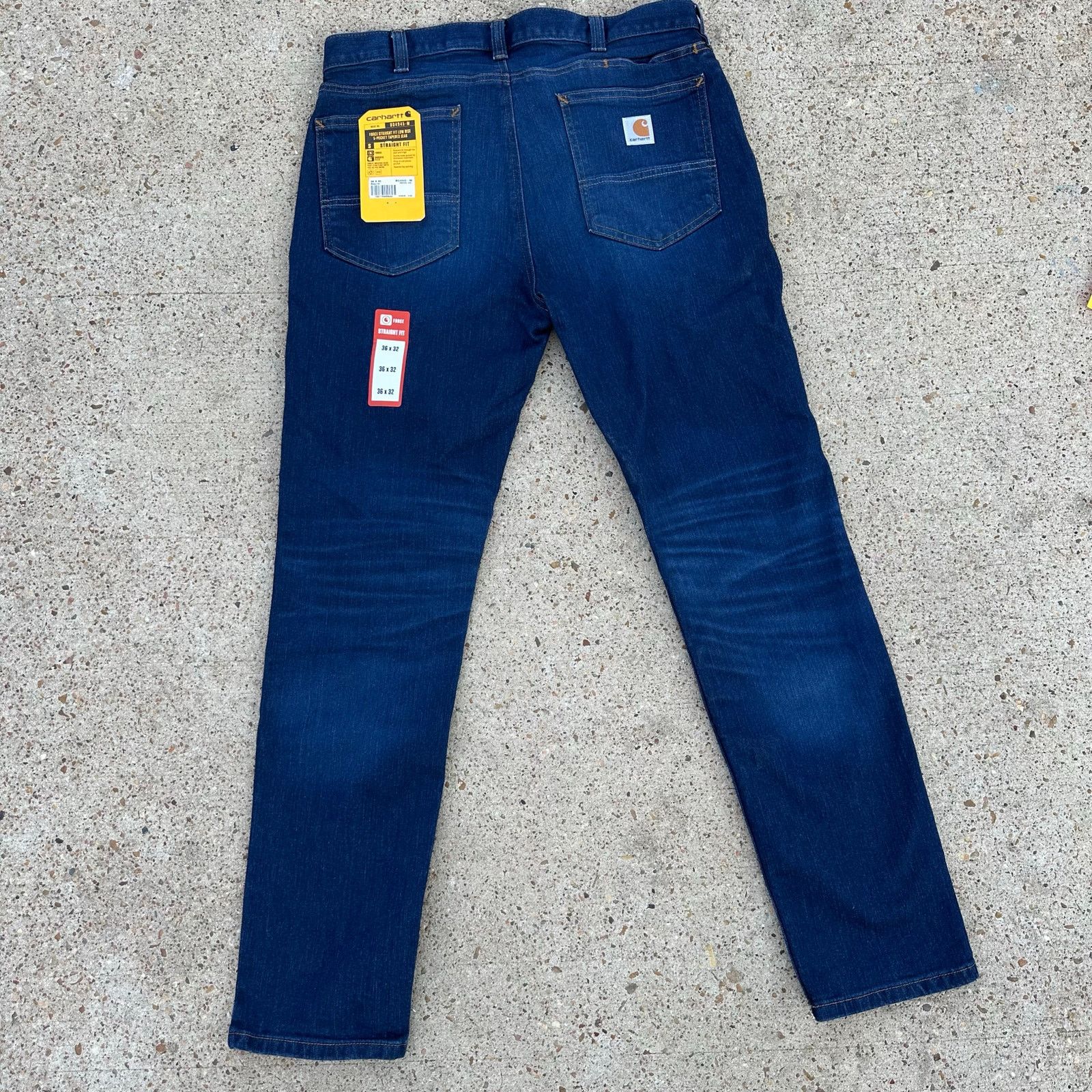 Carhartt NWT MEN CARHARTT STRAIGHT LEG FIT JEANS SIZE 36 X 32 Size US 36 / EU 52 - 4 Thumbnail