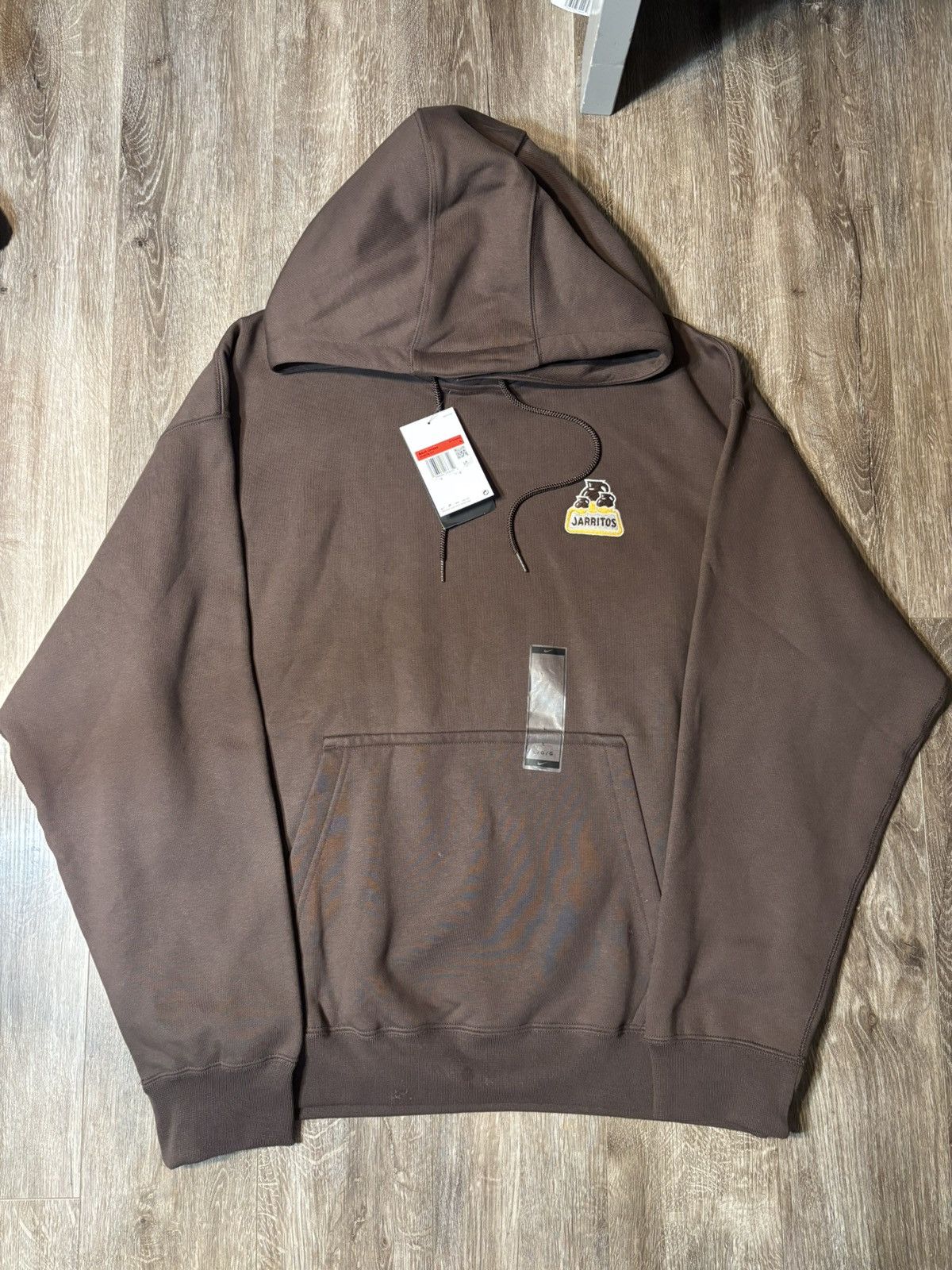 Nike NIKE SB JARRITOS HOODIE ‘BROWN’ Size US L / EU 52-54 / 3 - 1 Thumbnail