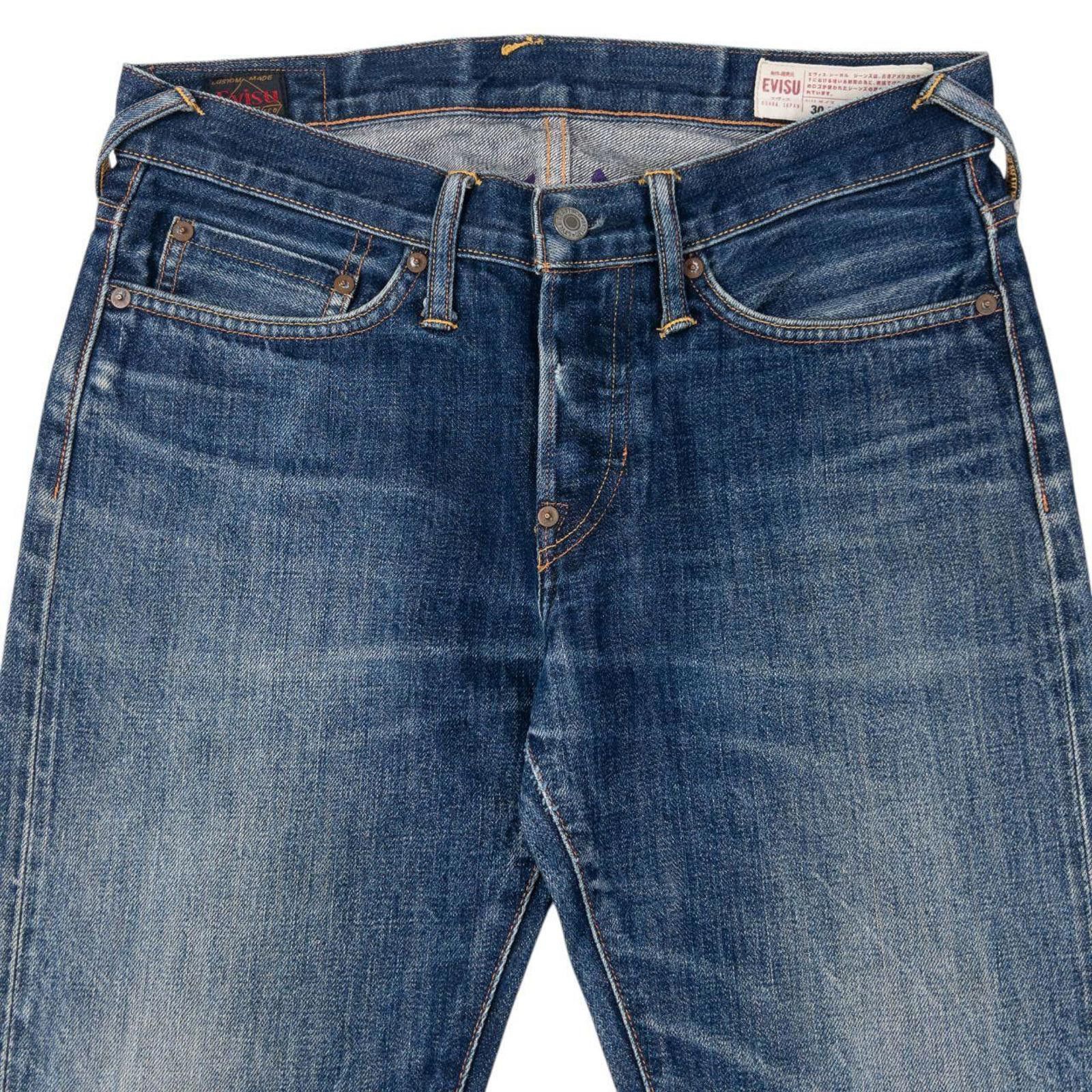 Evisu Vintage 2000s Evisu Robot Gull Japanese Denim Jeans Size W31 Size US 31 - 4 Thumbnail
